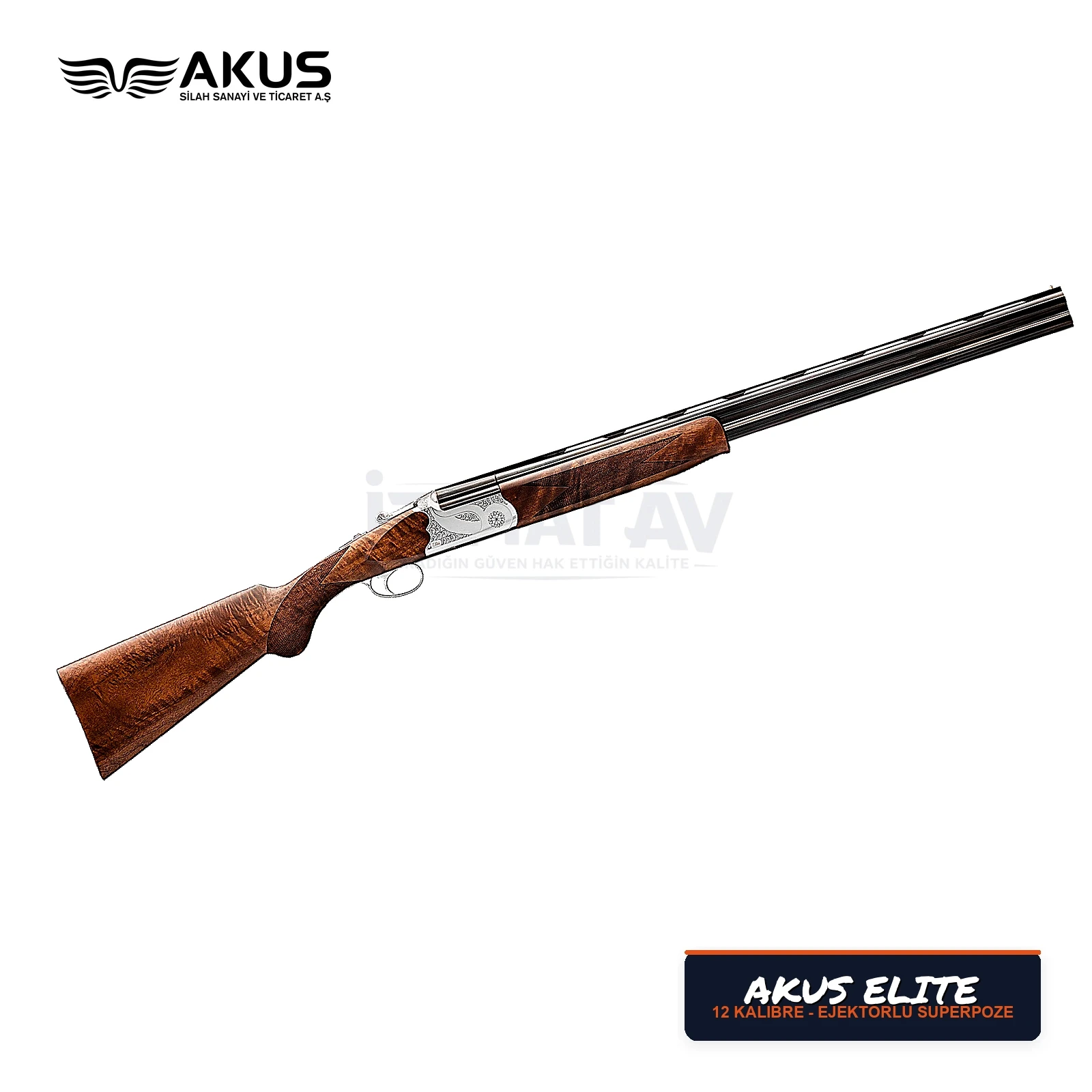 Akus Elite Ejektörlü Süperpoze Av Tüfeği