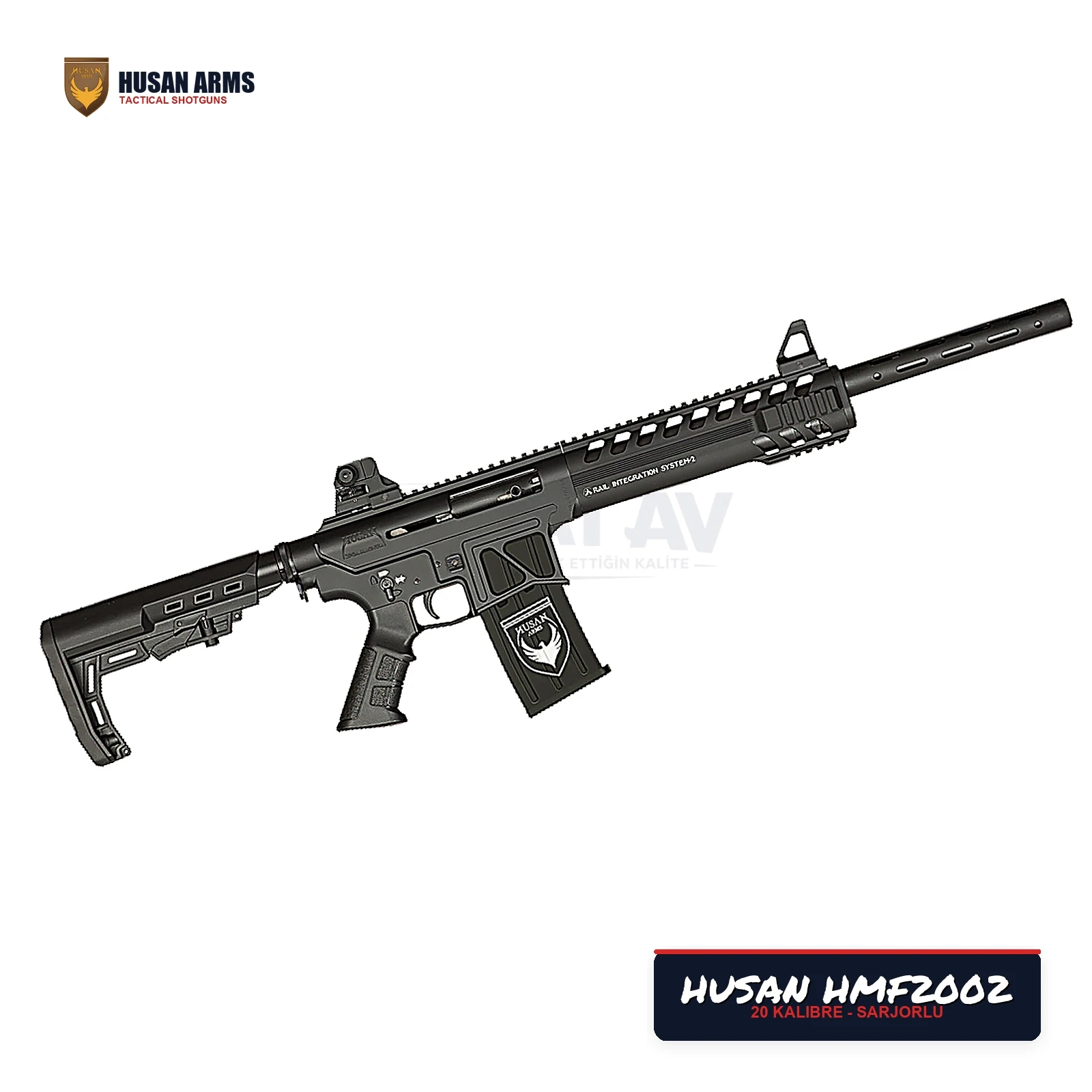 Husan Arms HMF2002 Metal Force 20 Kalibre Şarjörlü Av Tüfeği