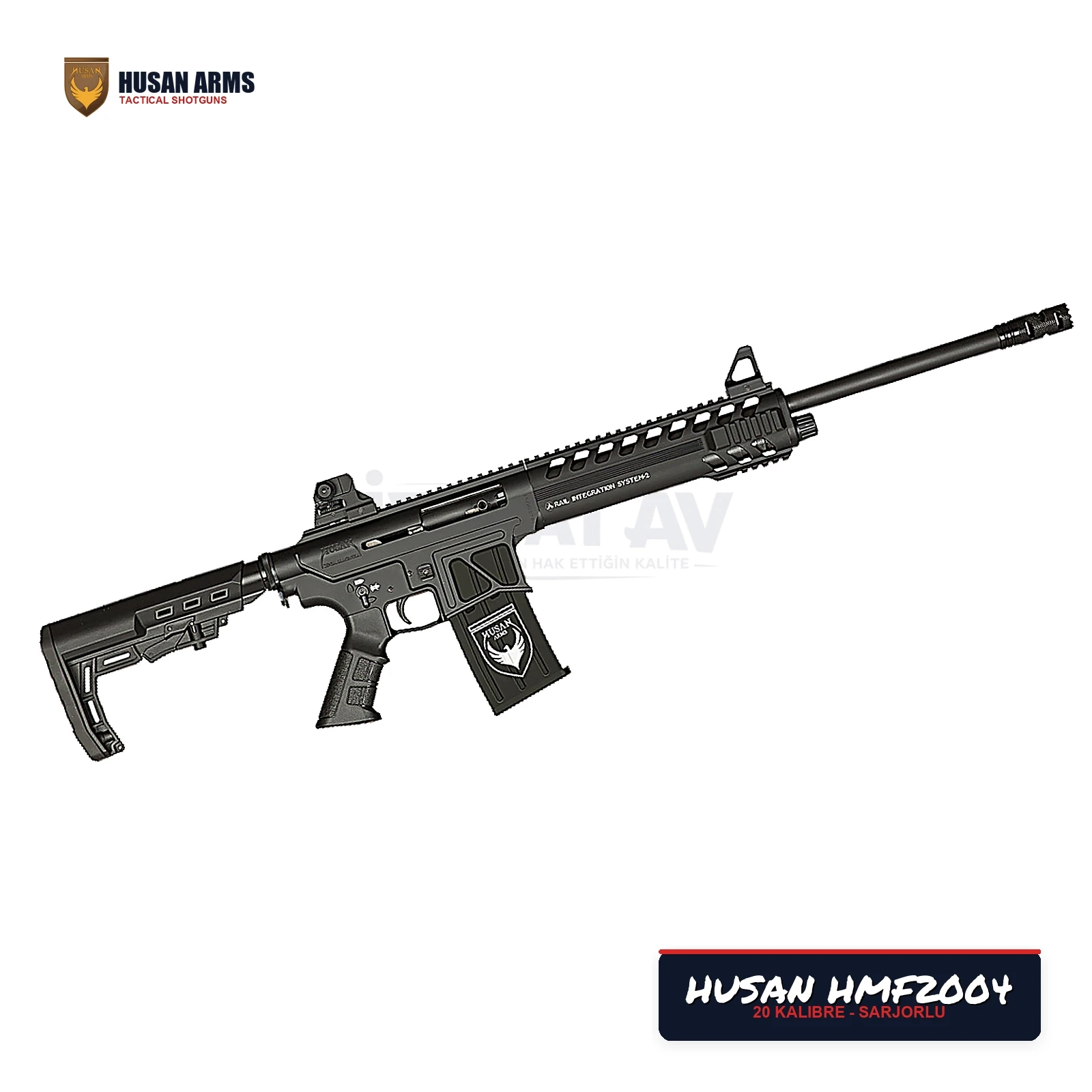 Husan Arms HMF2004 Metal Force 20 Kalibre Şarjörlü Av Tüfeği
