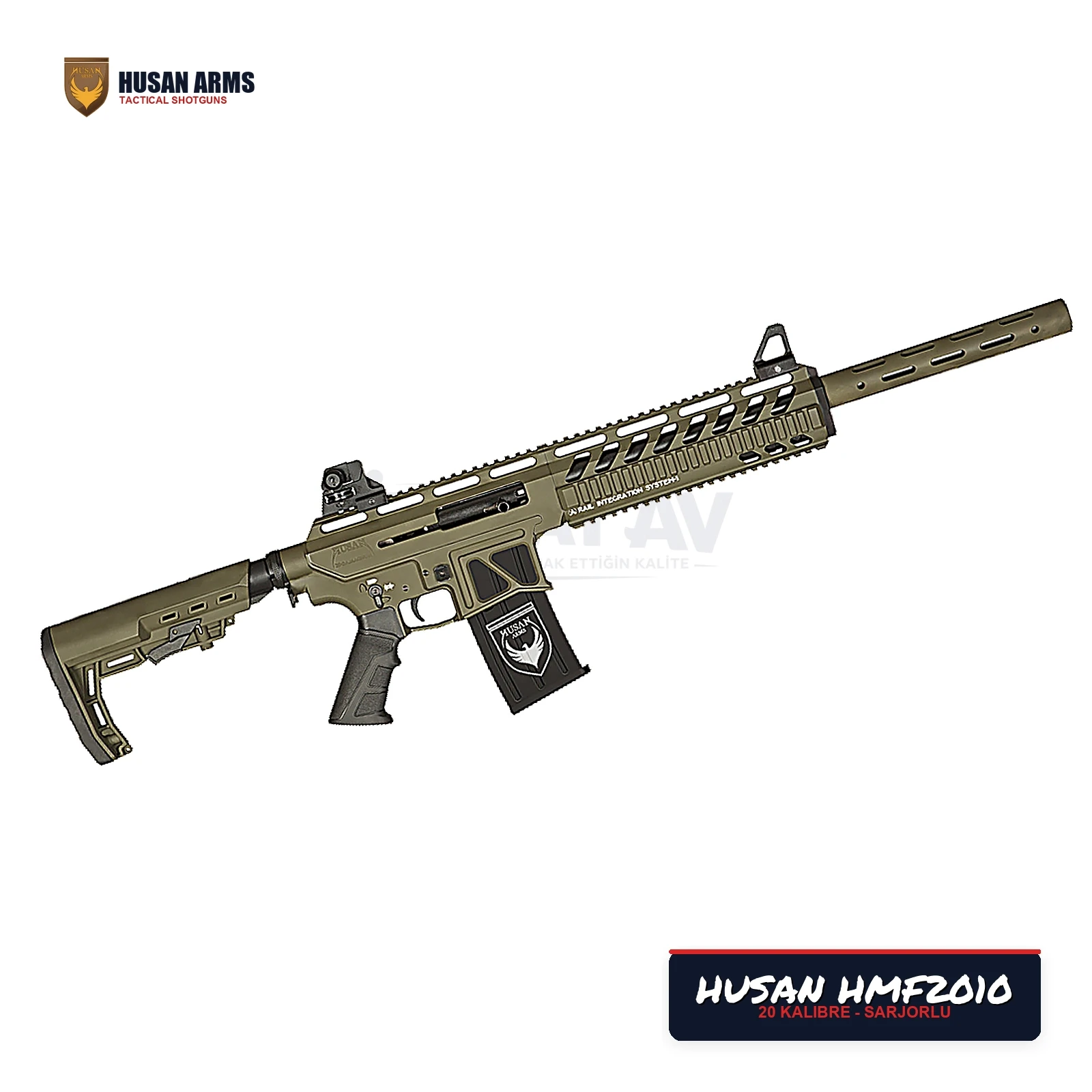 Husan Arms HMF2010 Metal Force 20 Kalibre Şarjörlü Av Tüfeği
