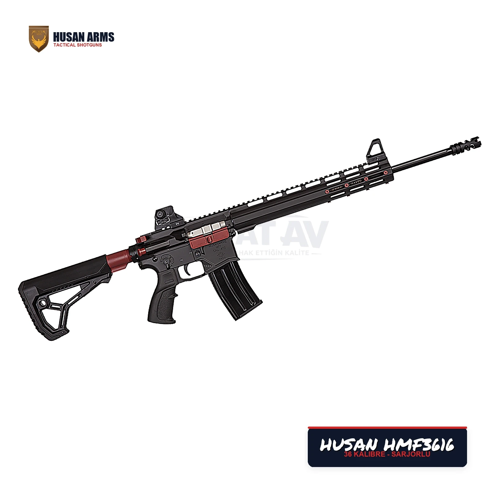 Husan Arms HMF3616 Metal Force 36 Kalibre (.410) Şarjörlü Av Tüfeği