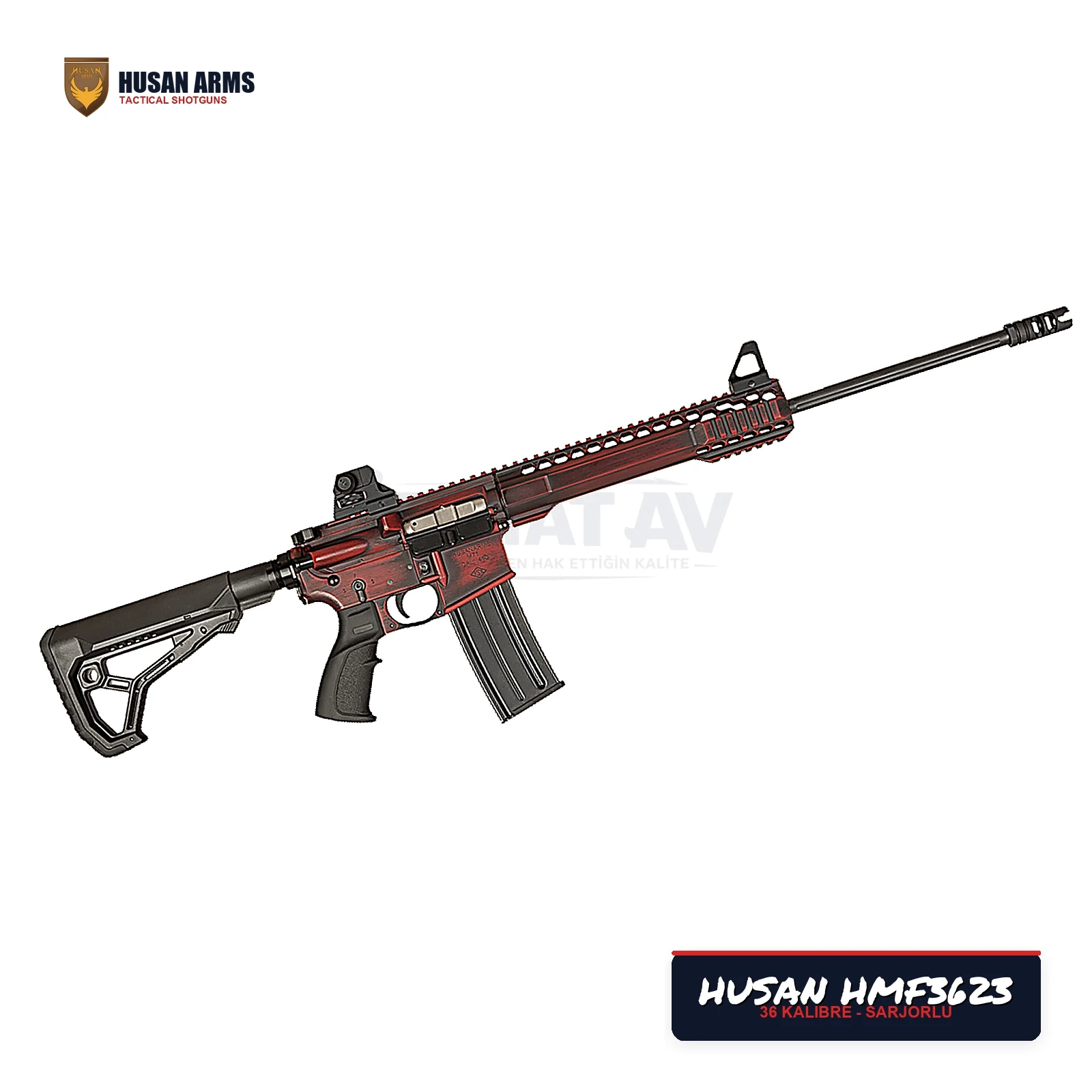 Husan Arms HMF3623 Metal Force 36 Kalibre (.410) Şarjörlü Av Tüfeği