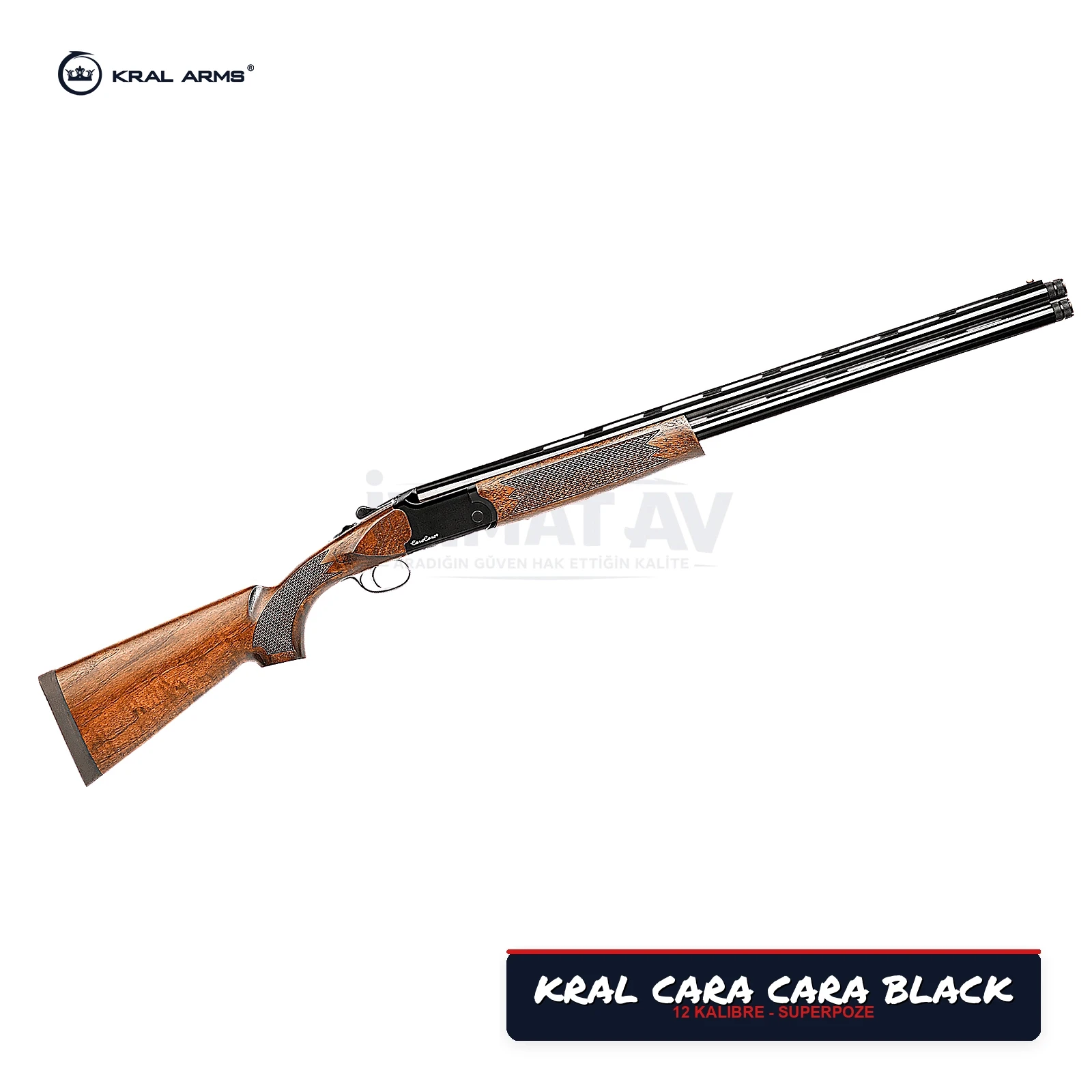 Kral Arms Cara Cara Black Süperpoze Av Tüfeği
