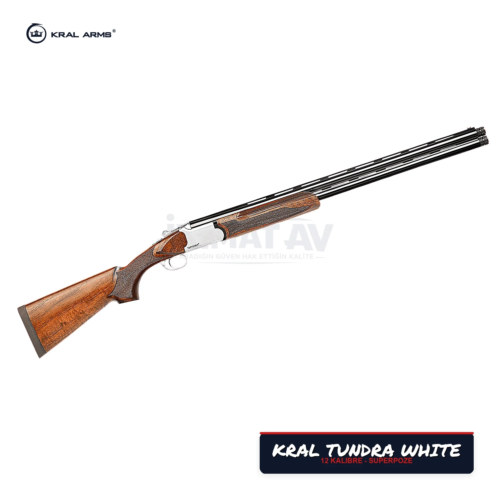 Kral Arms Tundra White Süperpoze Av Tüfeği