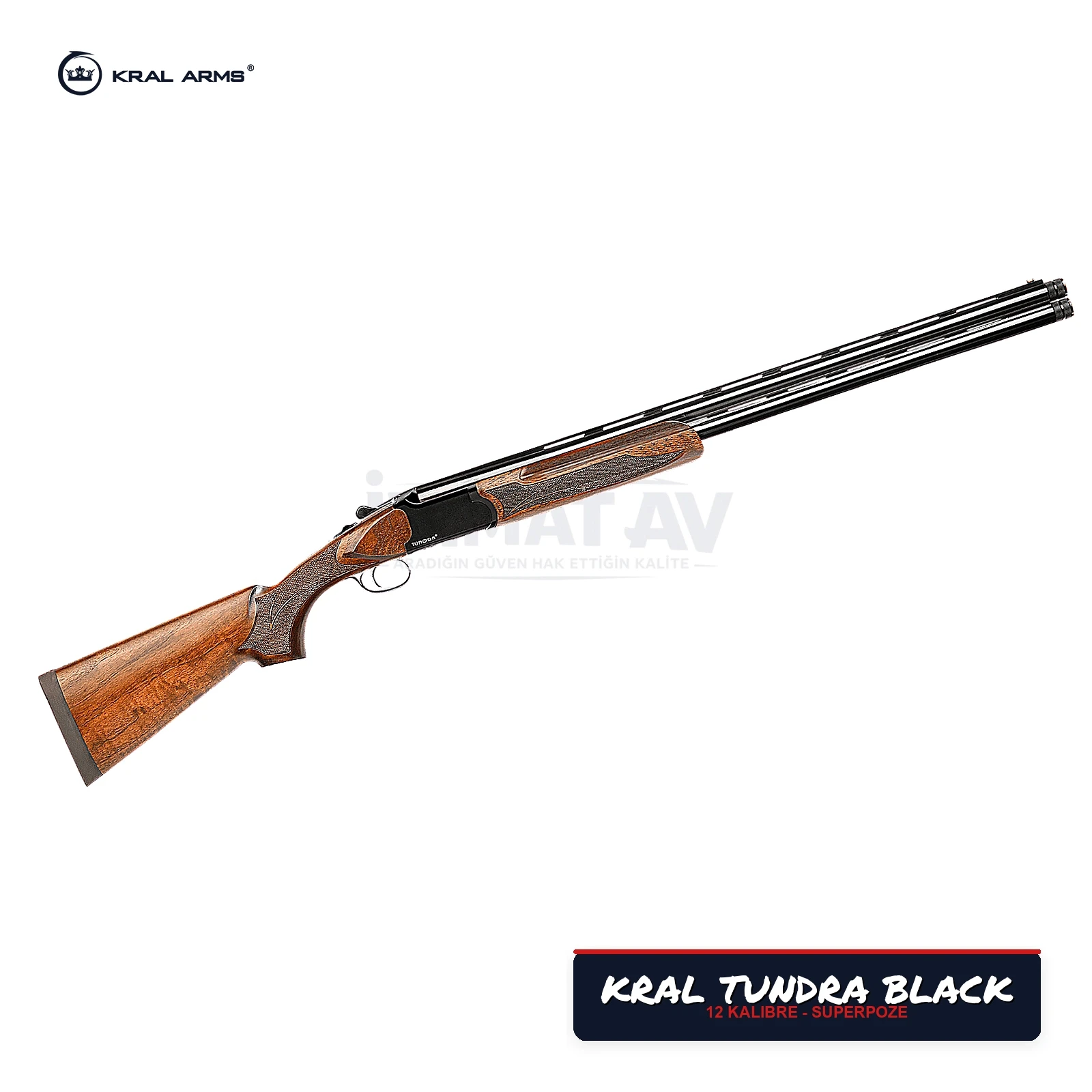 Kral Arms Tundra Black Süperpoze Av Tüfeği