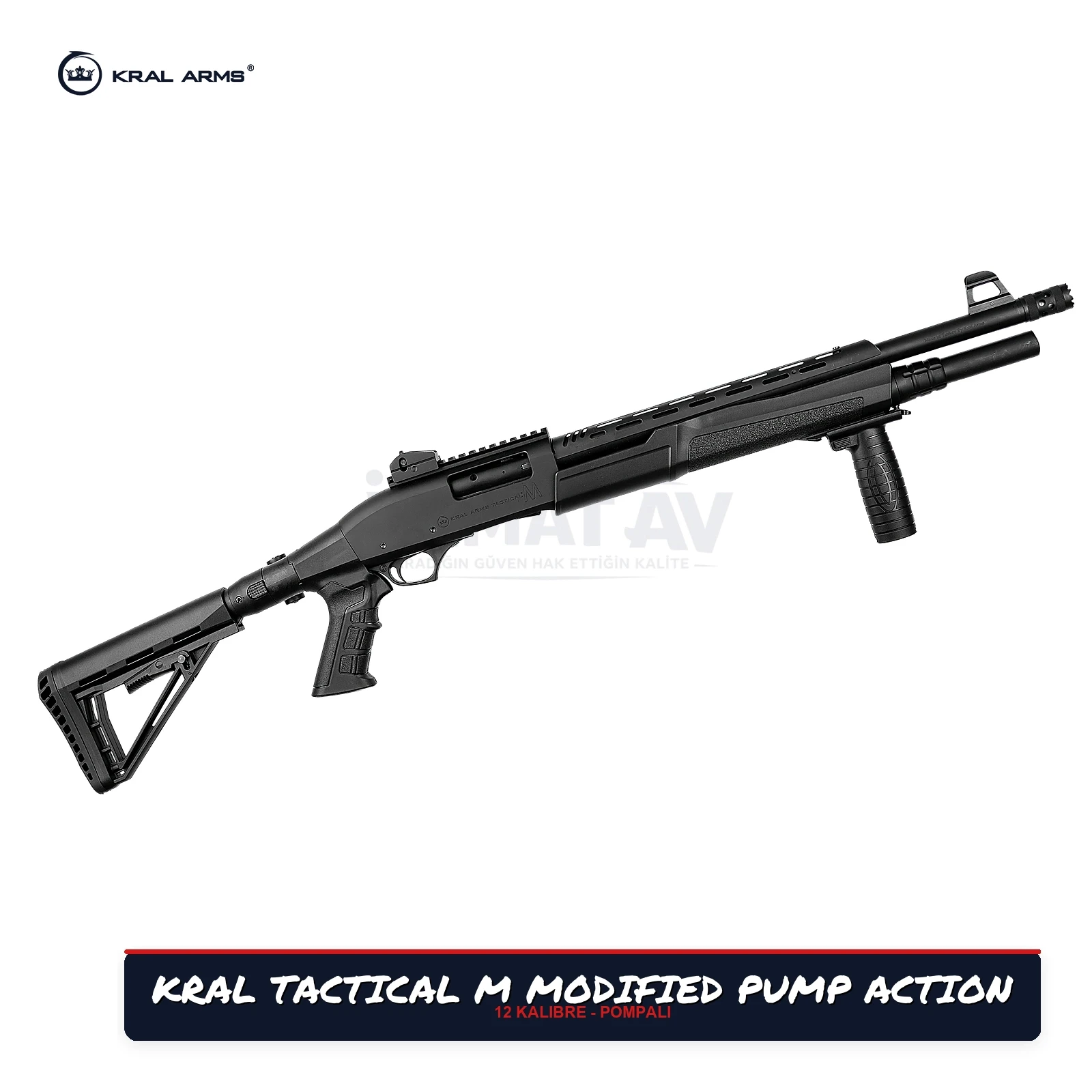 Kral Arms Tactical M Modified Pump Action Pompali Av Tüfeği