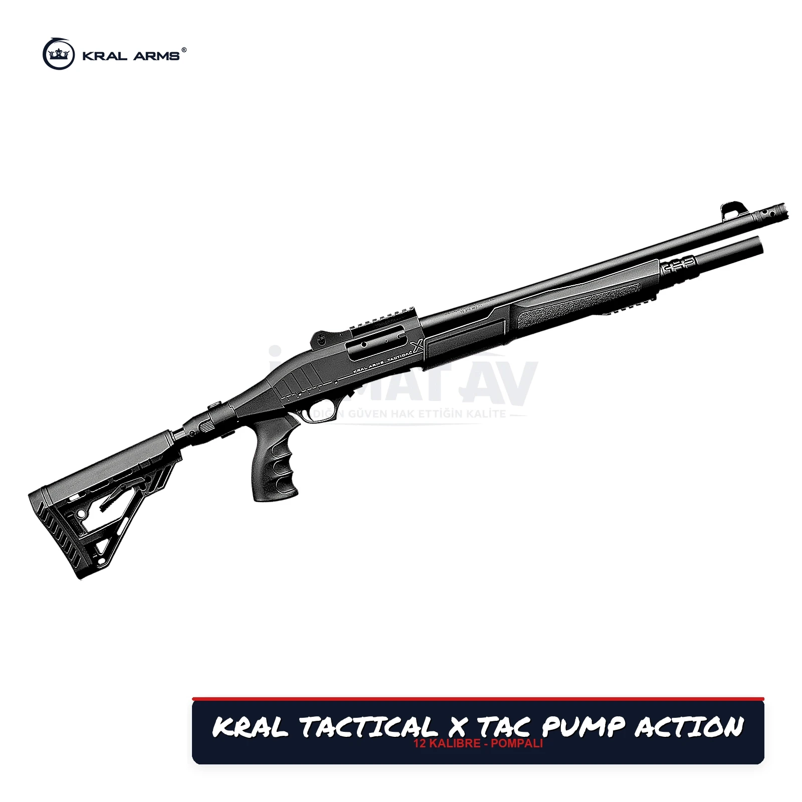 Kral Arms Tactical X Tac Pump Action Pompali Av Tüfeği