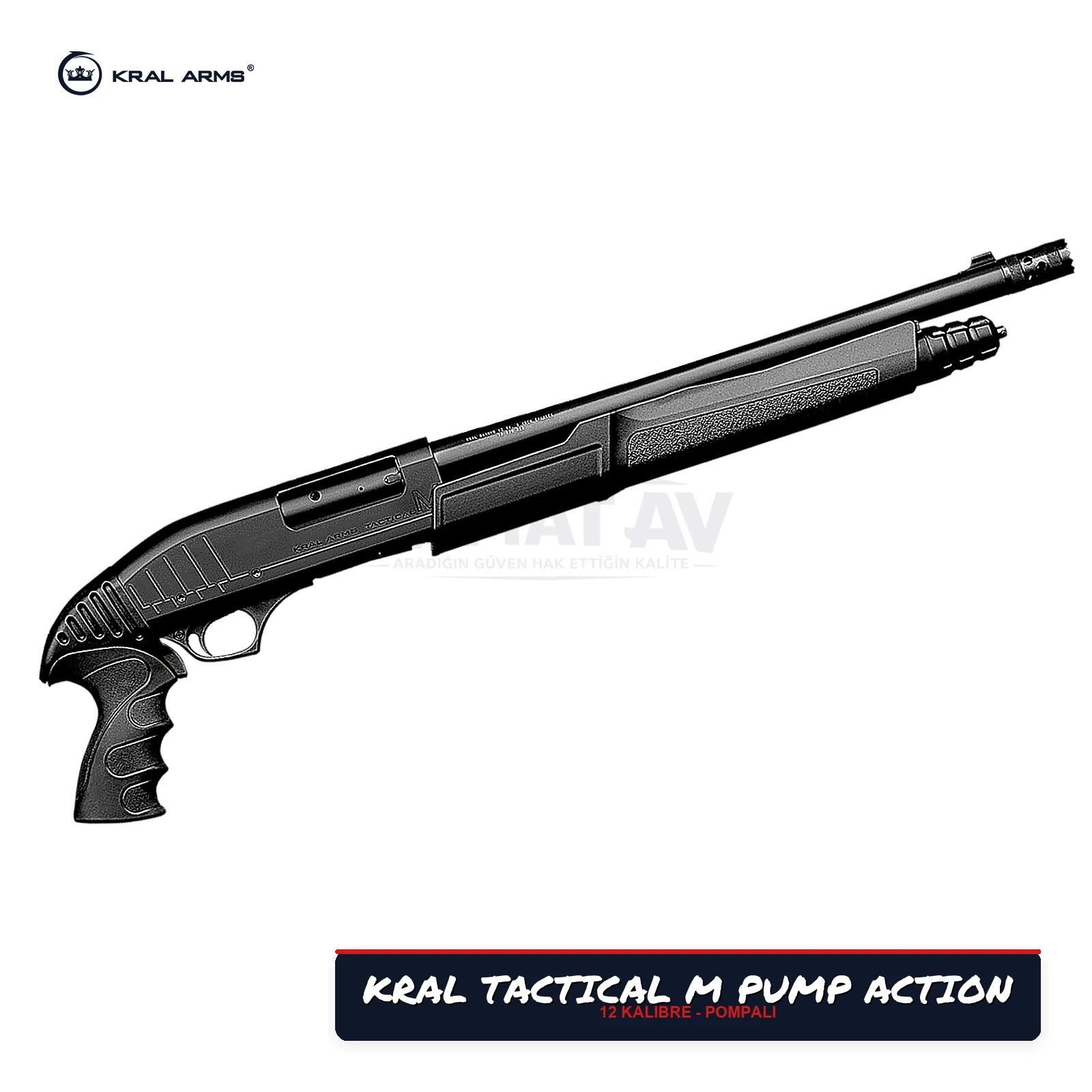 Kral Arms Tactical M Pump Action Pompali Av Tüfeği