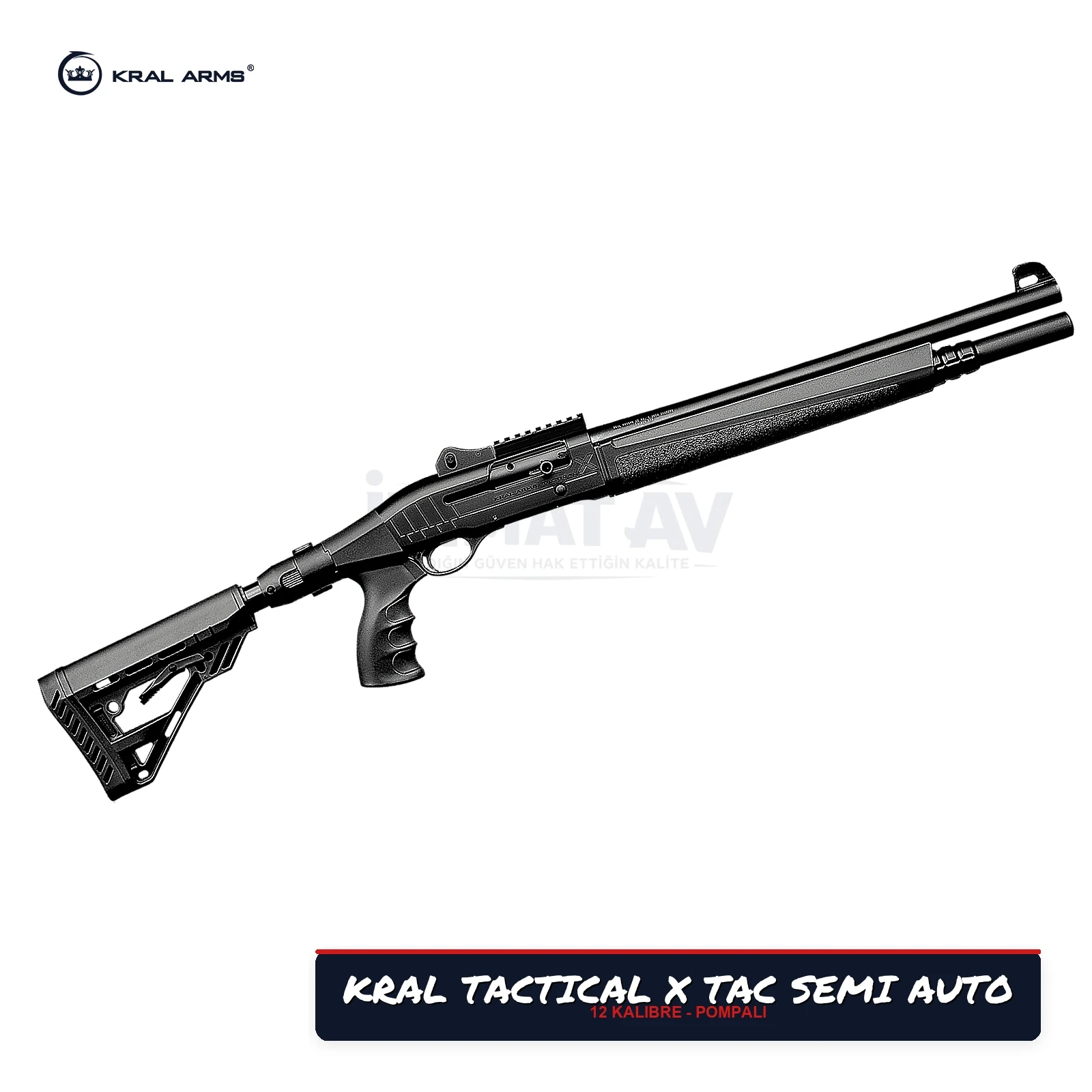 Kral Arms Tactical X Tac Semi Auto Pompali Av Tüfeği