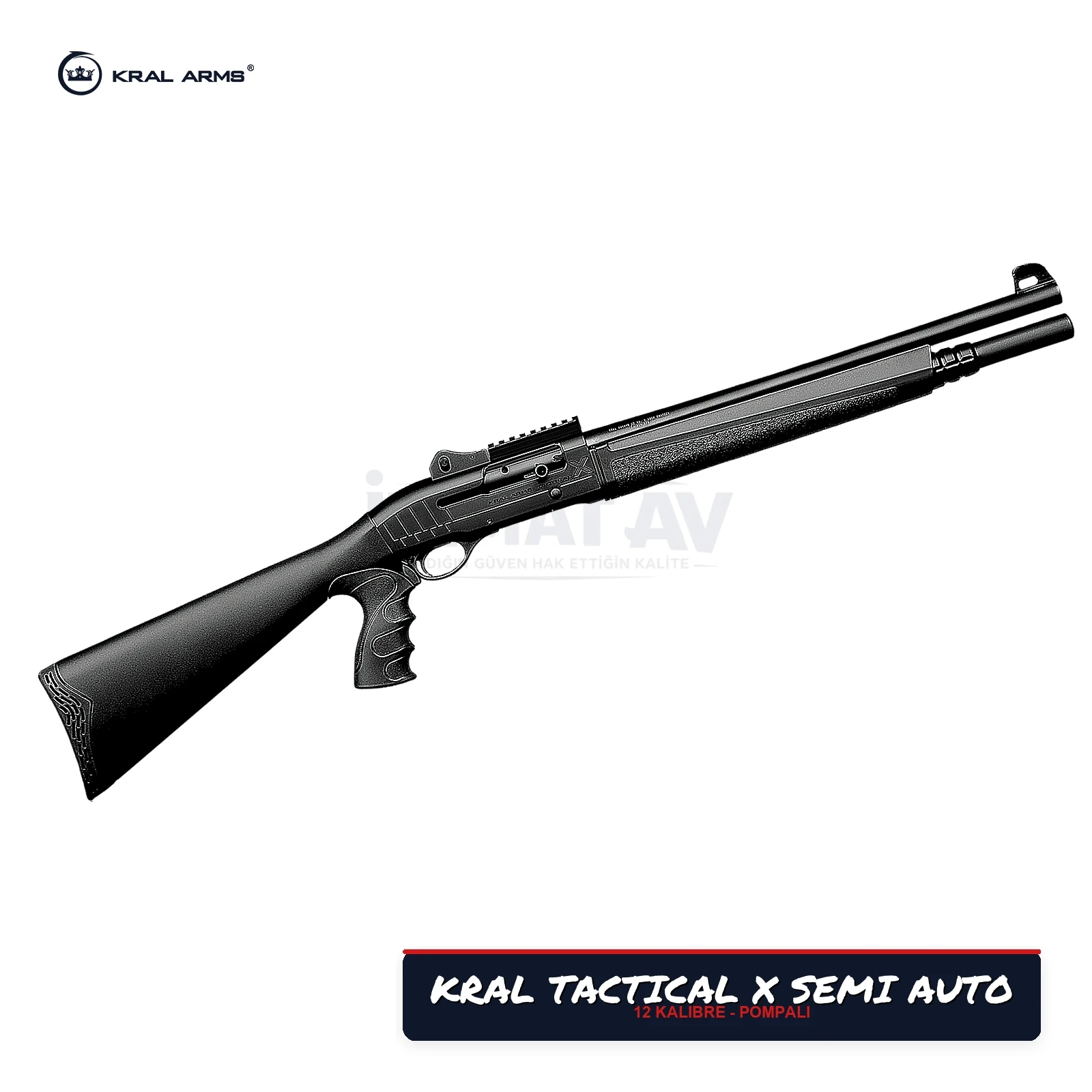 Kral Arms Tactical X Semi Auto Pompali Av Tüfeği