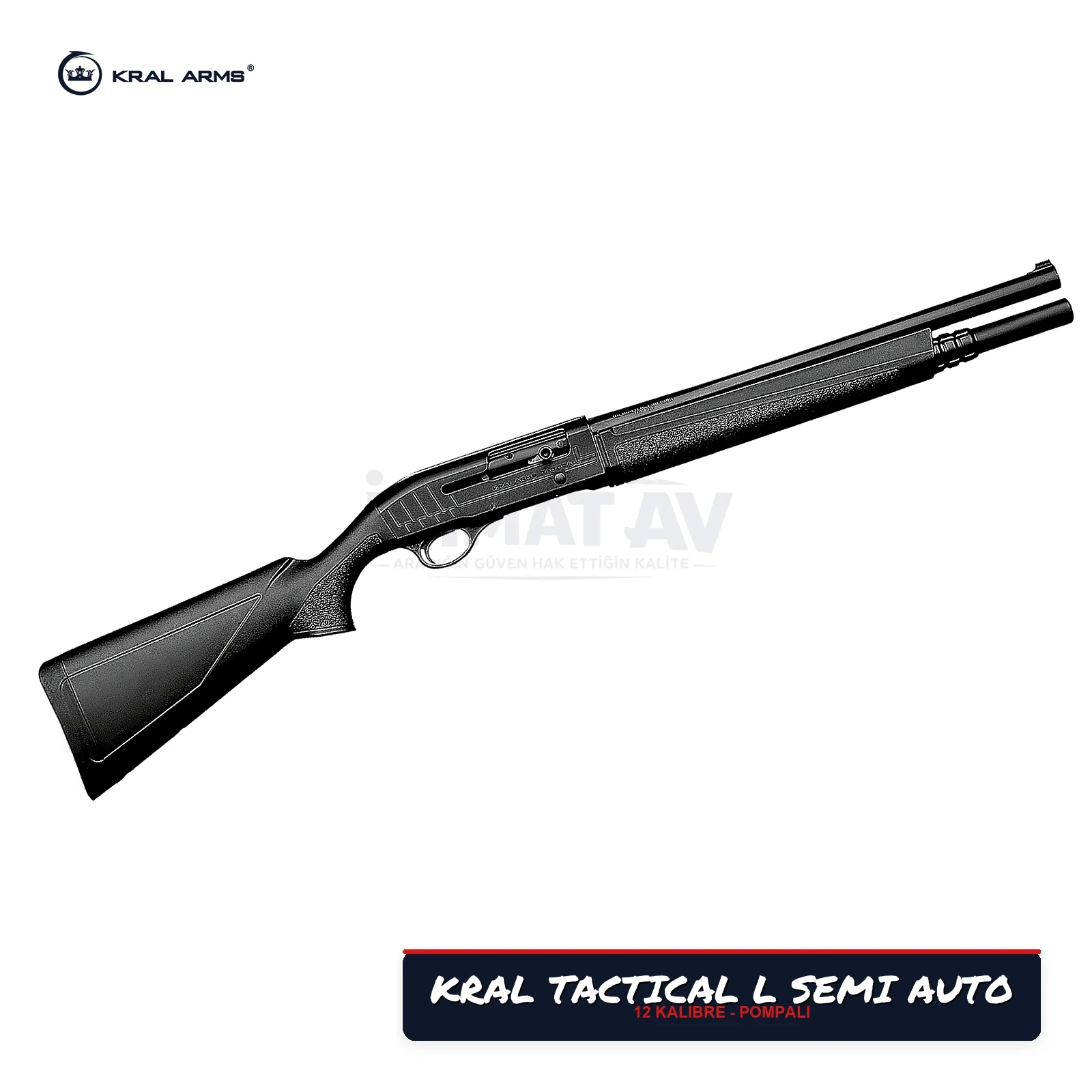Kral Arms Tactical L Semi Auto Pompali Av Tüfeği