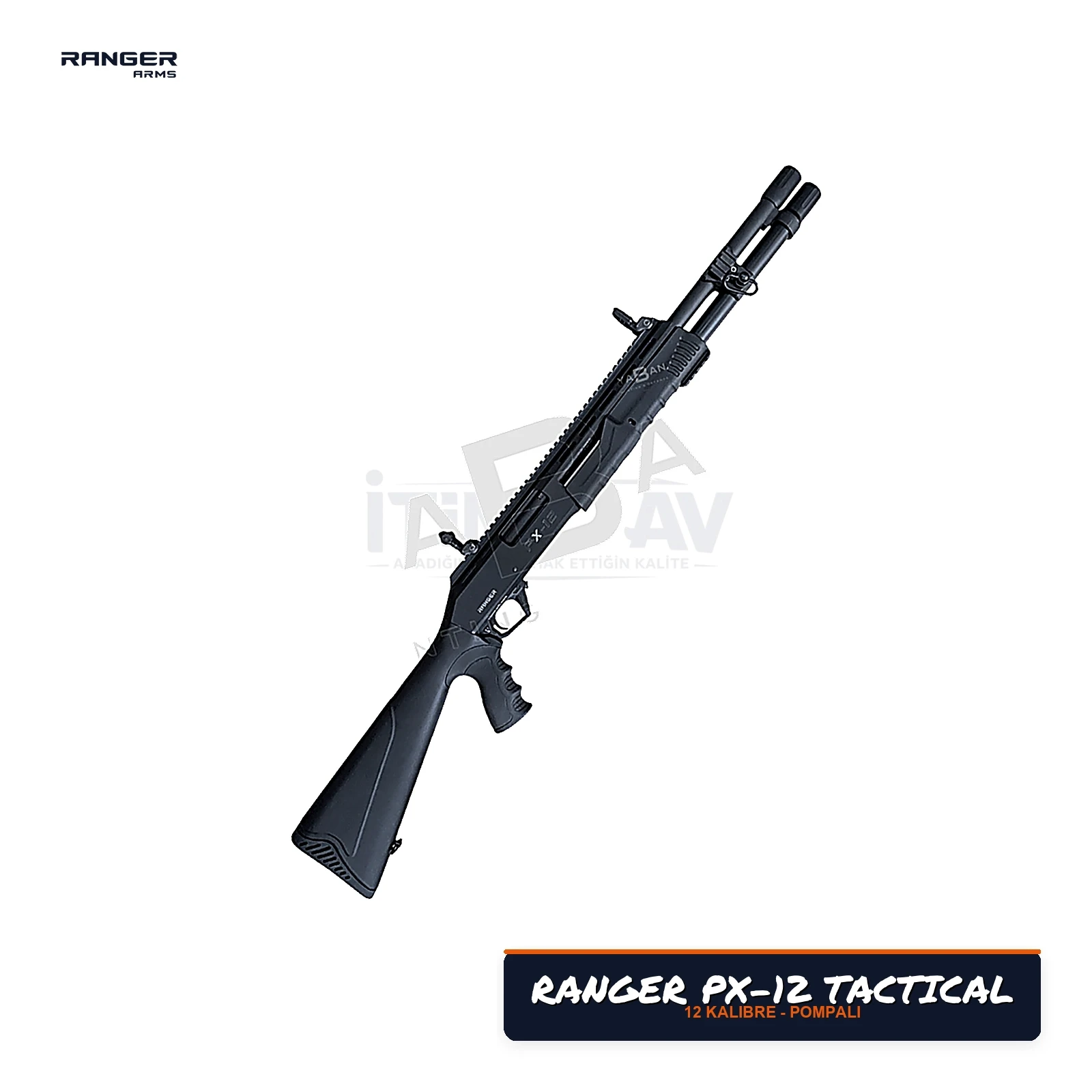 Ranger PX-12 Tactical Standart Dipçik Pompalı Av Tüfeği