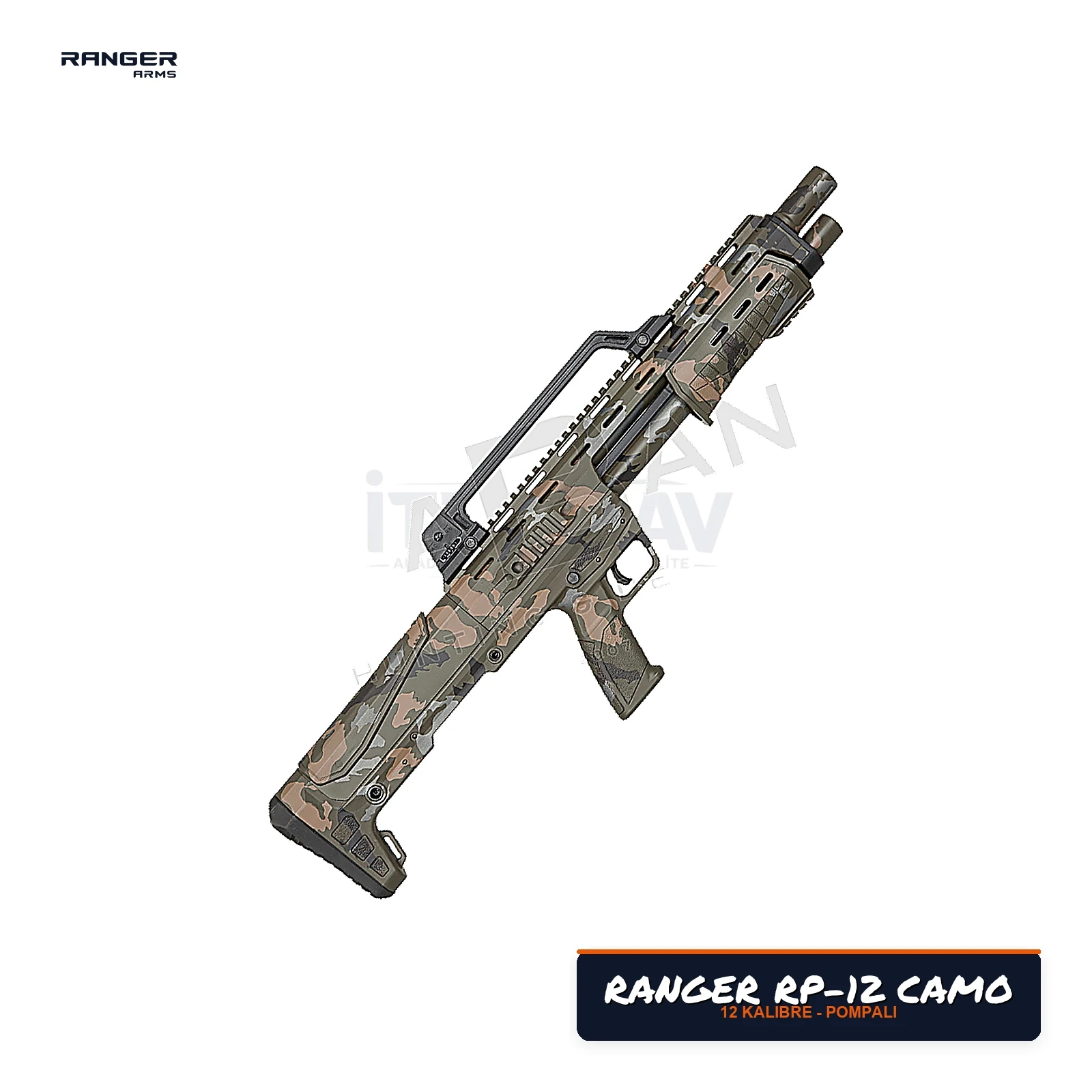 Ranger RP-12 Kamuflaj Desen Pompalı Av Tüfeği