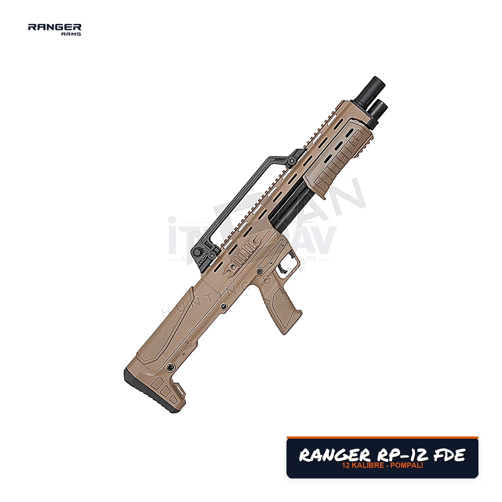 Ranger RP-12 FDE Çöl Rengi Pompalı Av Tüfeği