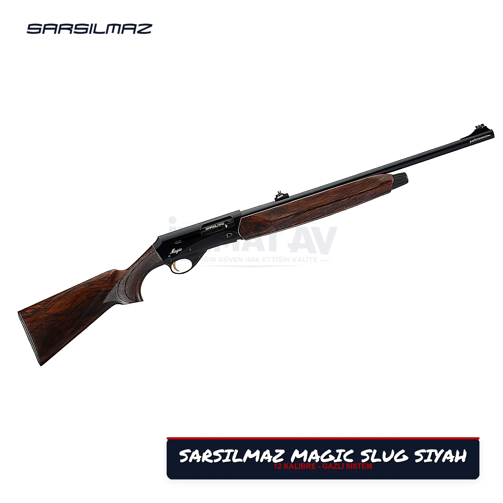Sarsılmaz Magic Slug Siyah Otomatik Av Tüfeği
