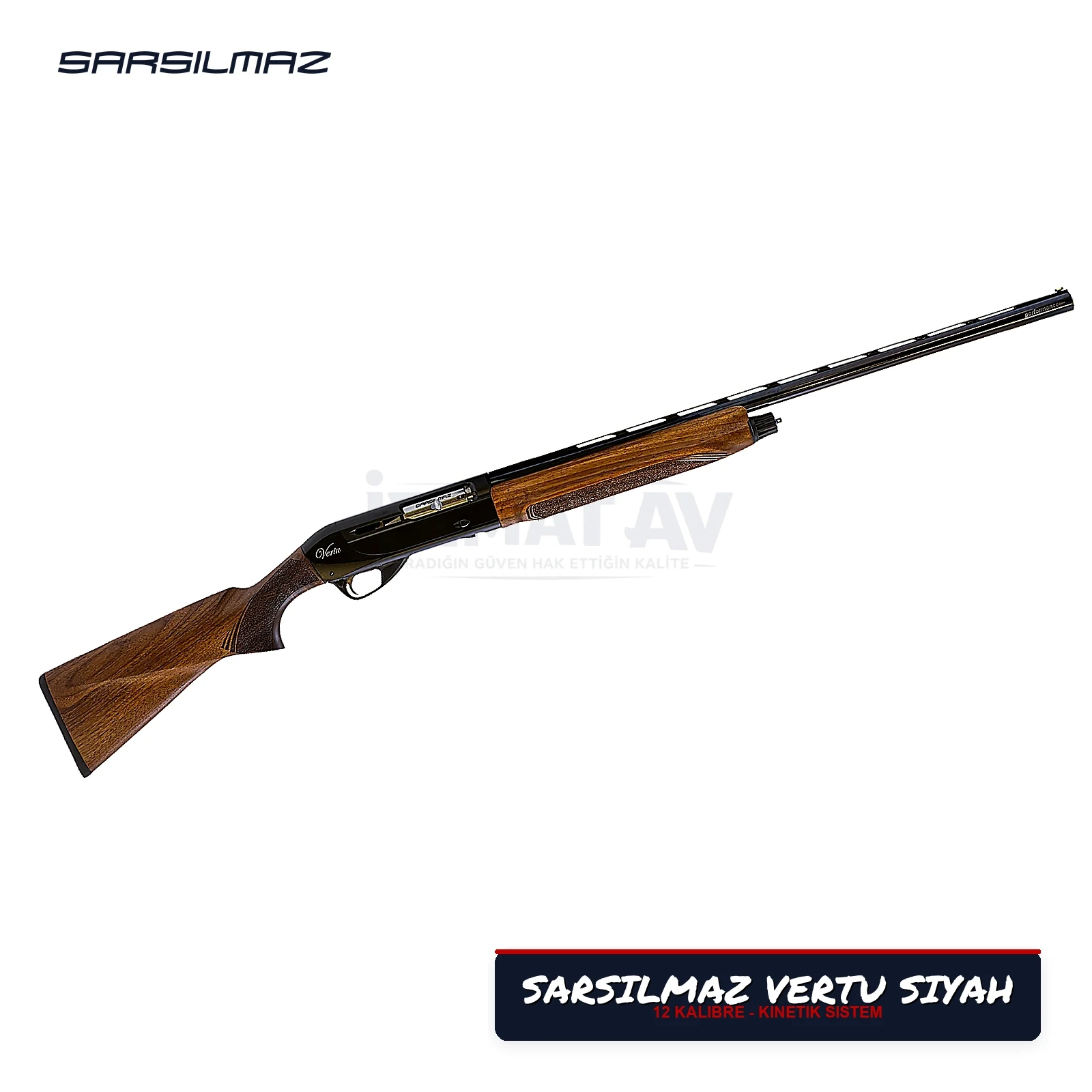 Sarsılmaz Vertu Siyah Otomatik Av Tüfeği