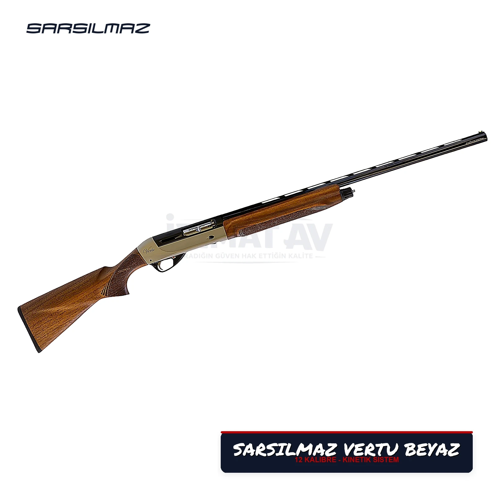 Sarsılmaz Vertu Beyaz Otomatik Av Tüfeği