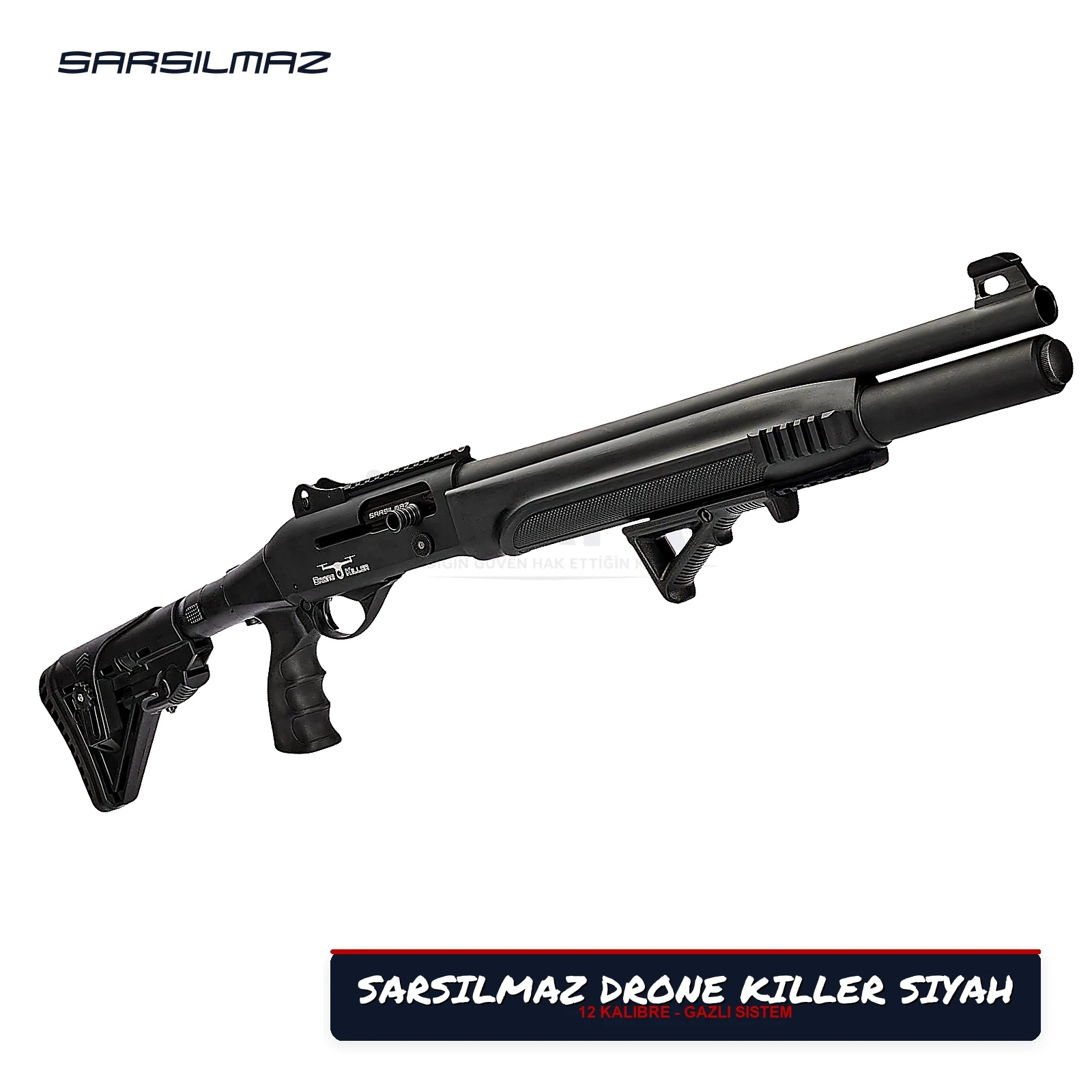 Sarsılmaz Drone Killer Siyah Otomatik Av Tüfeği