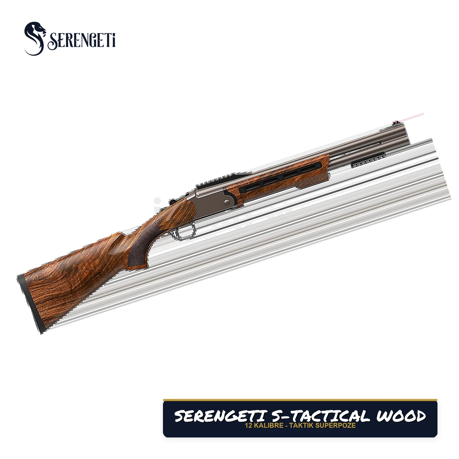 Serengeti S-Tactical Wood Taktik Ahşap Süperpoze Av Tüfeği