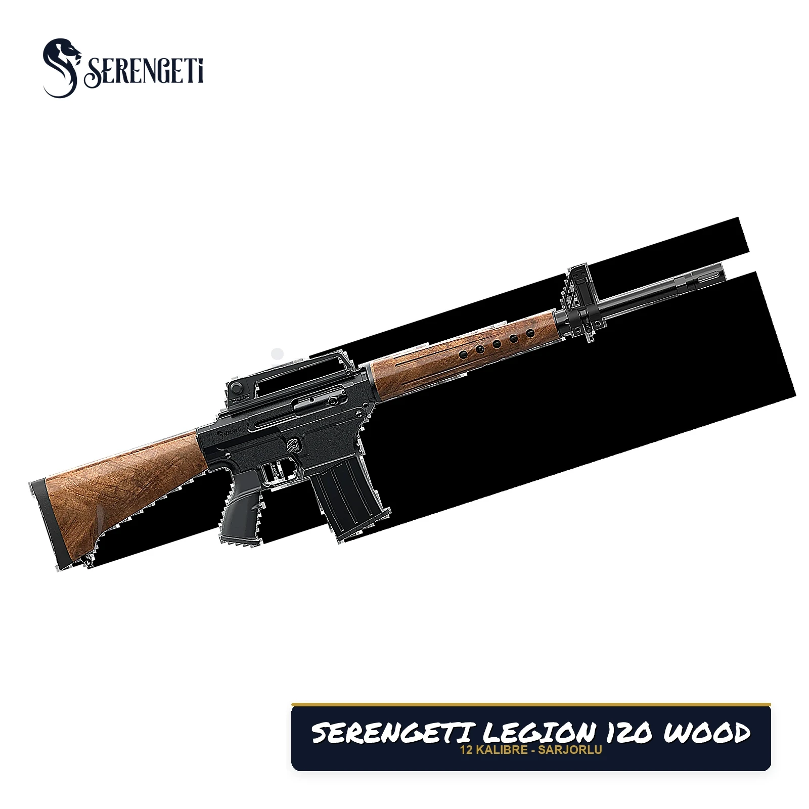 Serengeti Legion 120 Wood Ahşap Şarjörlü Av Tüfeği