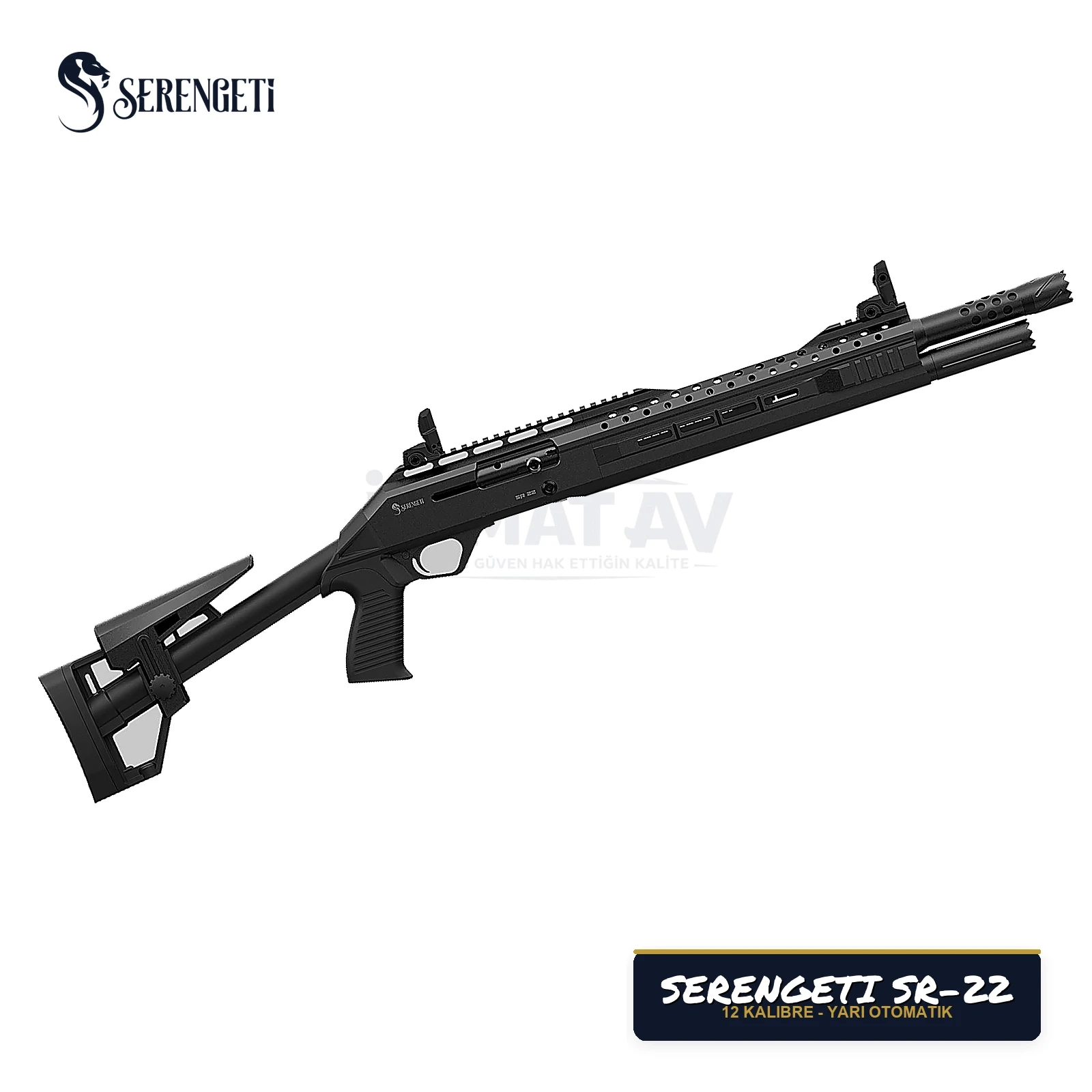 Serengeti SR-22 Taktik Yarı Otomatik Av Tüfeği