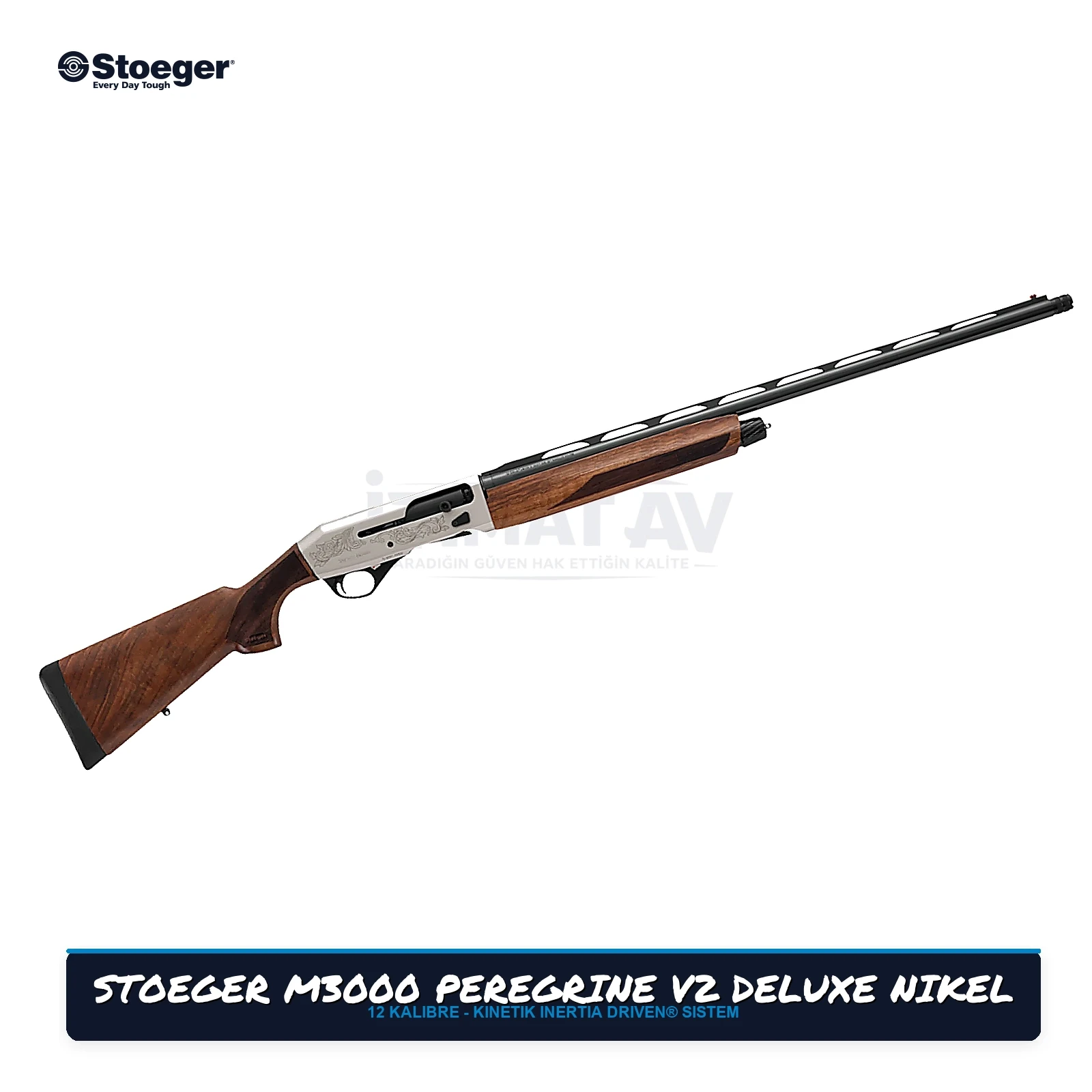 Stoeger M3000 Peregrine V2 Deluxe Nikel Yarı Otomatik Av Tüfeği