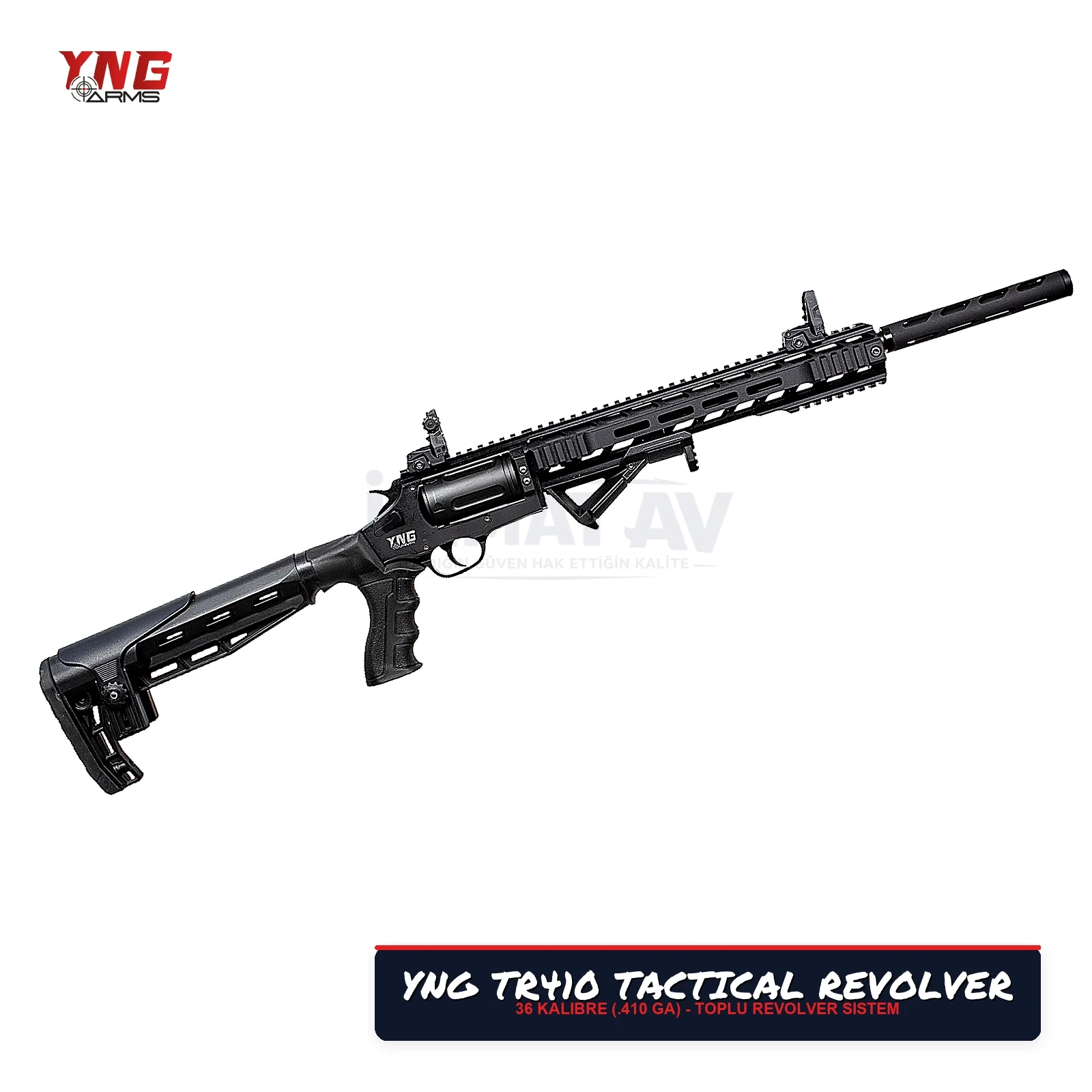 YNG Arms TR410 Taktik Revolver Toplu Av Tüfeği