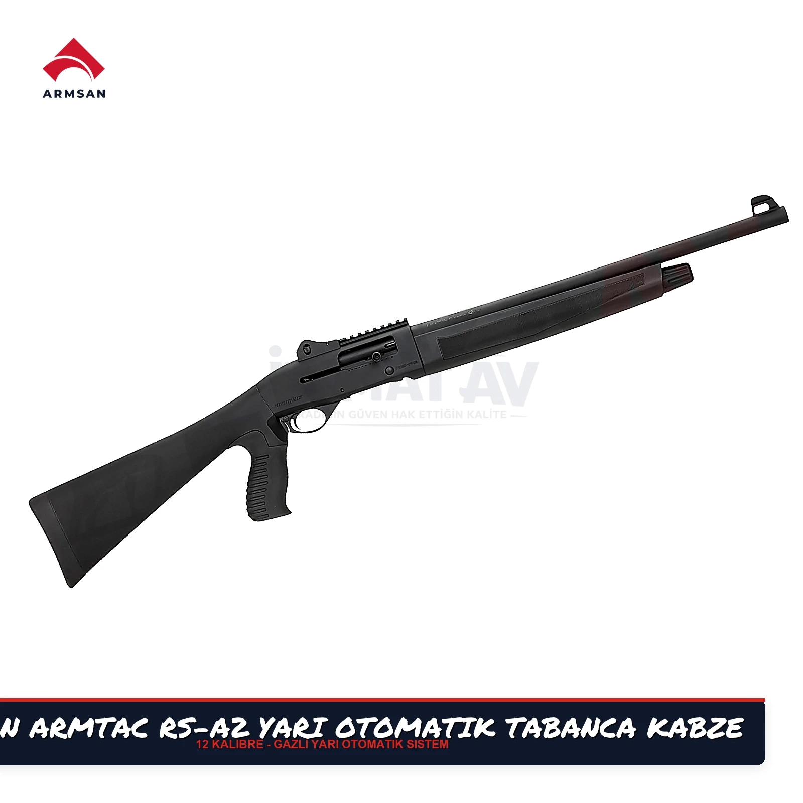 Armsan Armtac RS-A2 Yarı Otomatik Tabanca Kabze Av Tüfeği