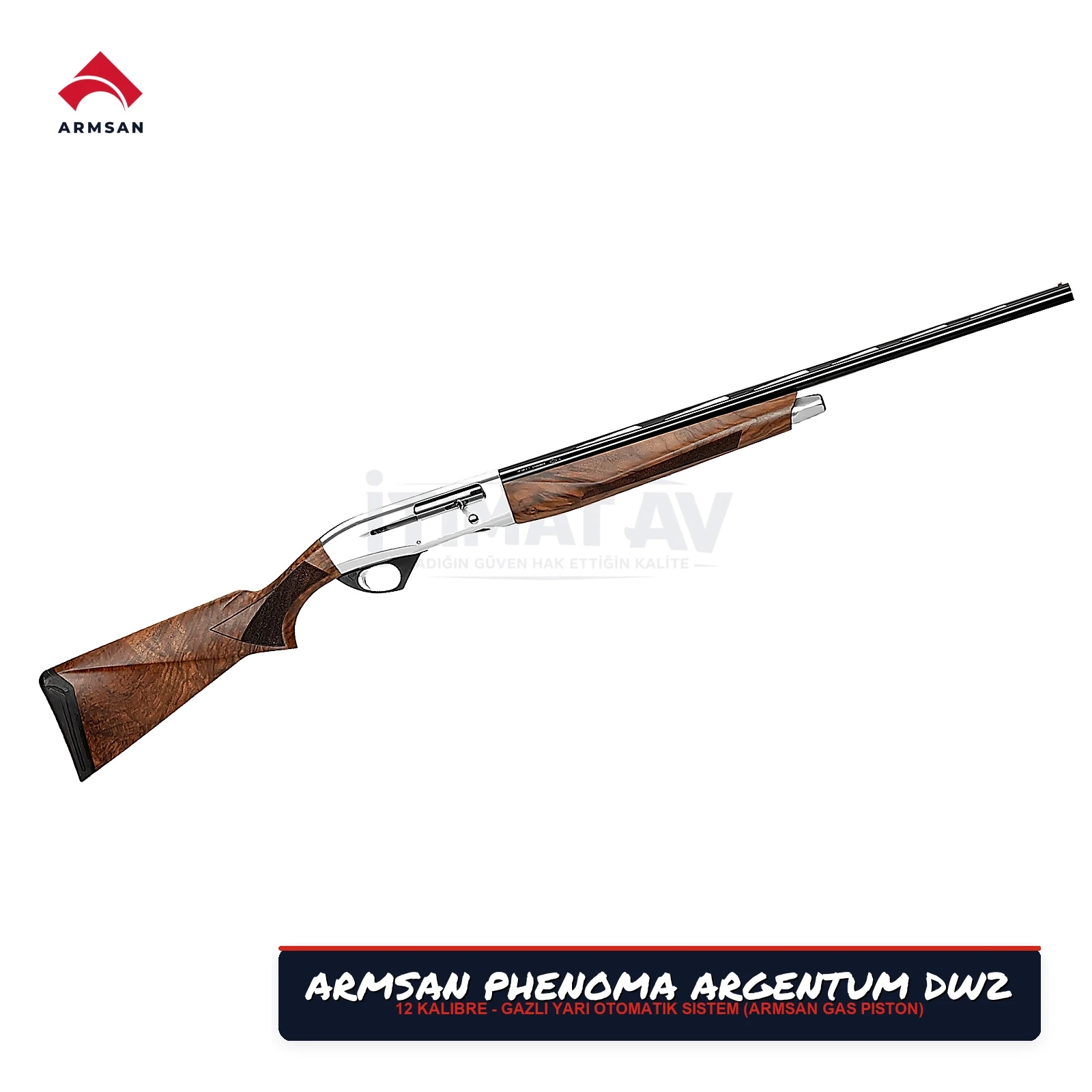 Armsan Phenoma Argentum DW2 Yarı Otomatik Av Tüfeği