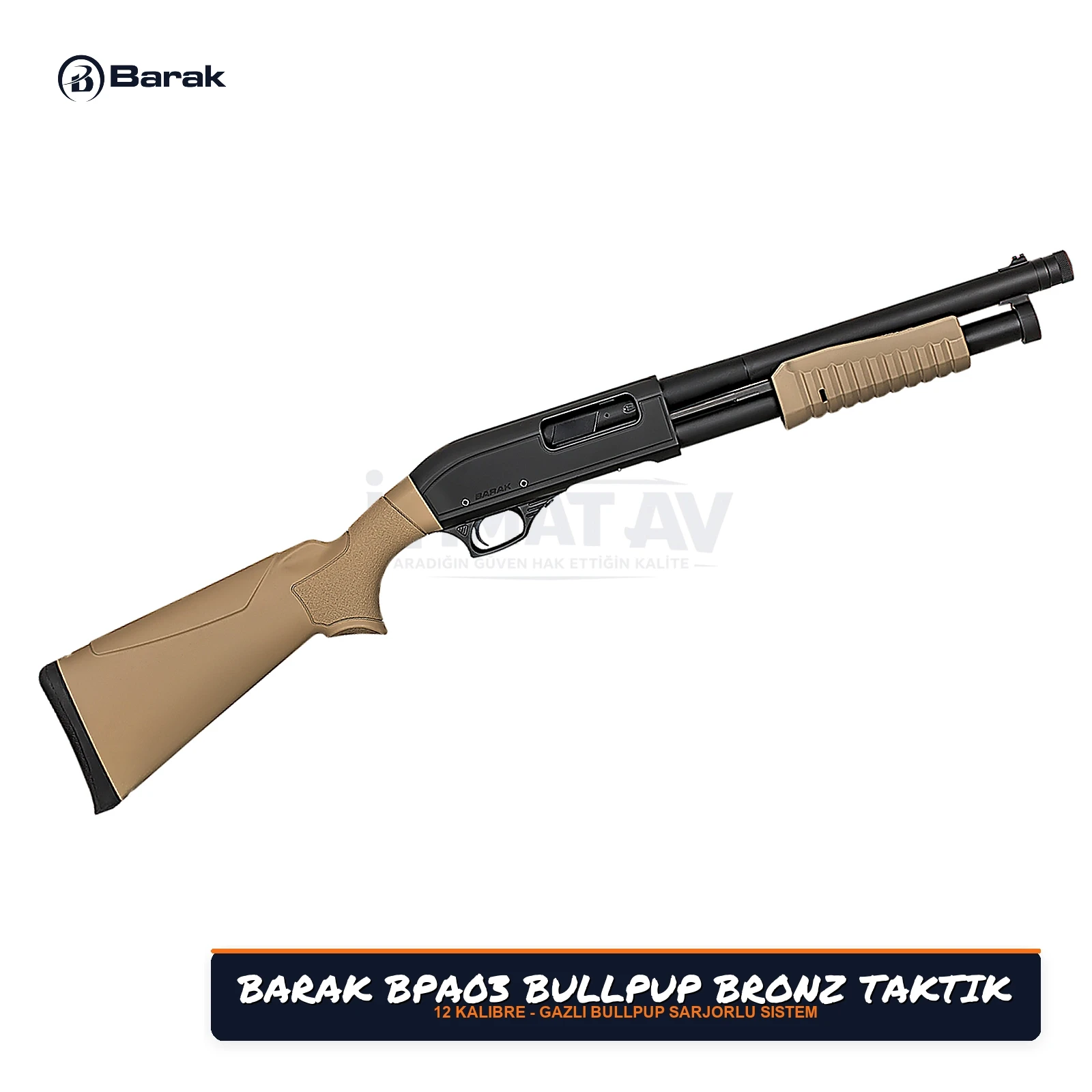 Barak BPA03 Bullpup Bronz Taktik Av Tüfeği