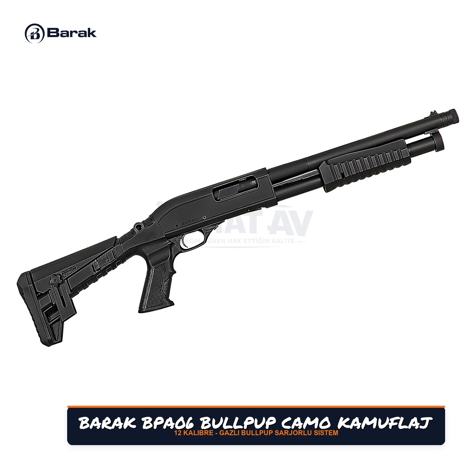 Barak BPA06 Bullpup Camo Kamuflaj Av Tüfeği