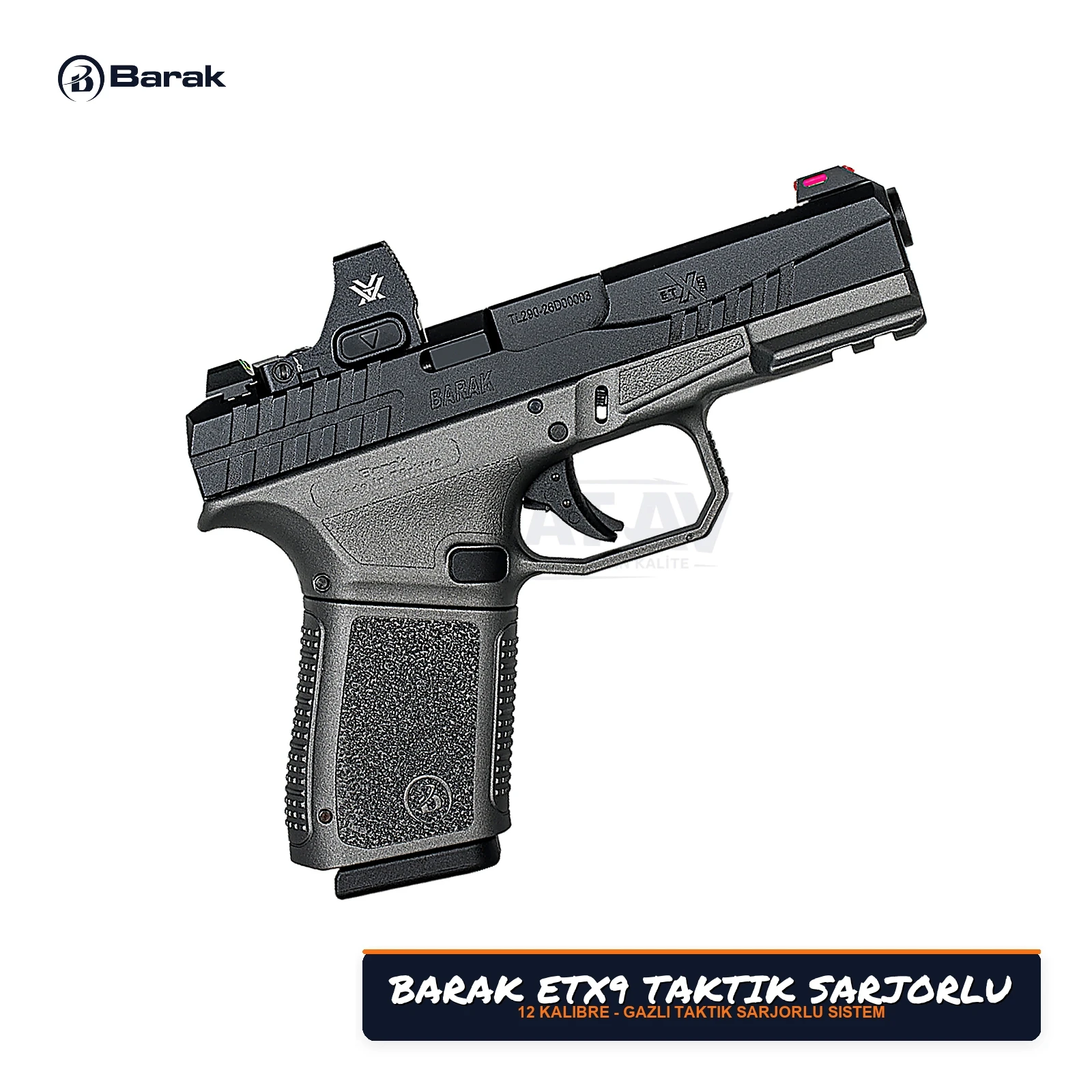 Barak ETX9 Taktik Şarjörlü Av Tüfeği
