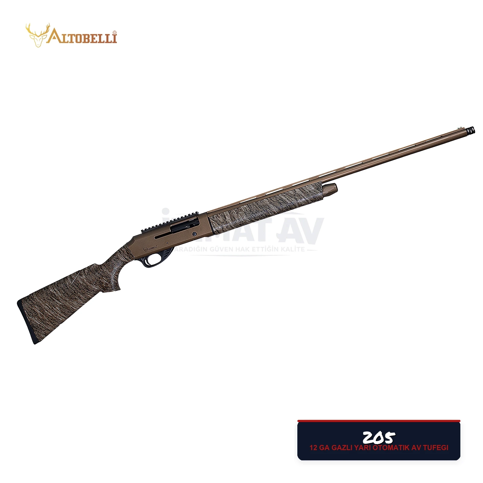 Altobelli 205 YARI OTOMATİK Av Tüfeği