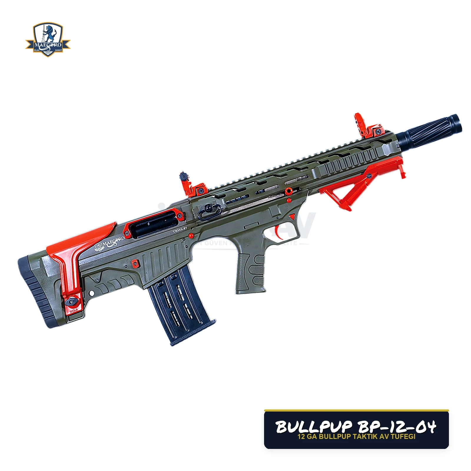 Maestro Arms Bullpup BP-12-04 ŞARJÖRLÜ Av Tüfeği