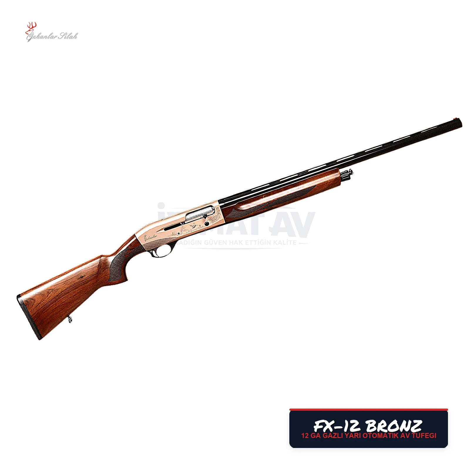 Özkanlar FX-12 Bronz Yarı Otomatik Av Tüfeği