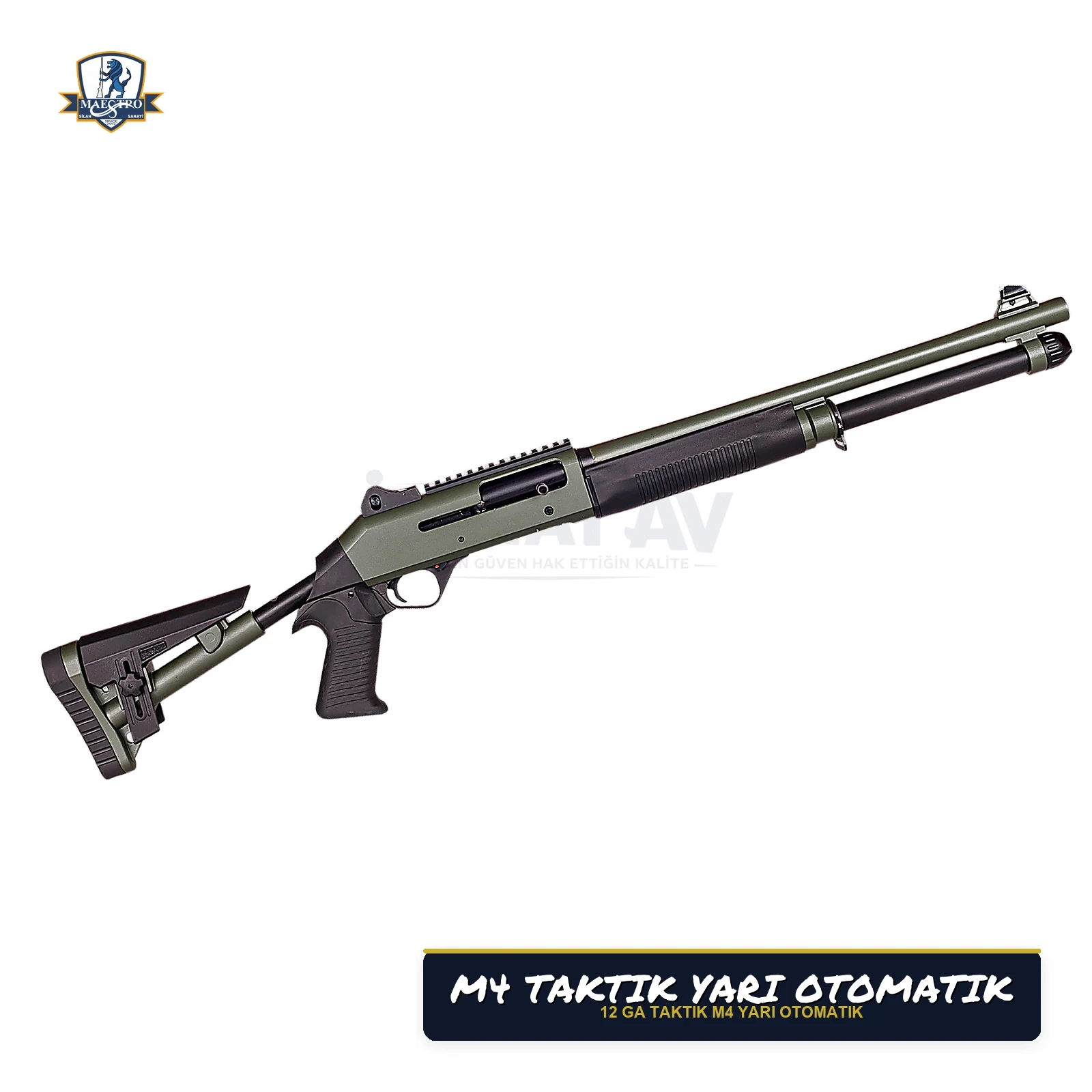 Maestro Arms M4 Taktik Yarı Otomatik YARI OTOMATİK Av Tüfeği