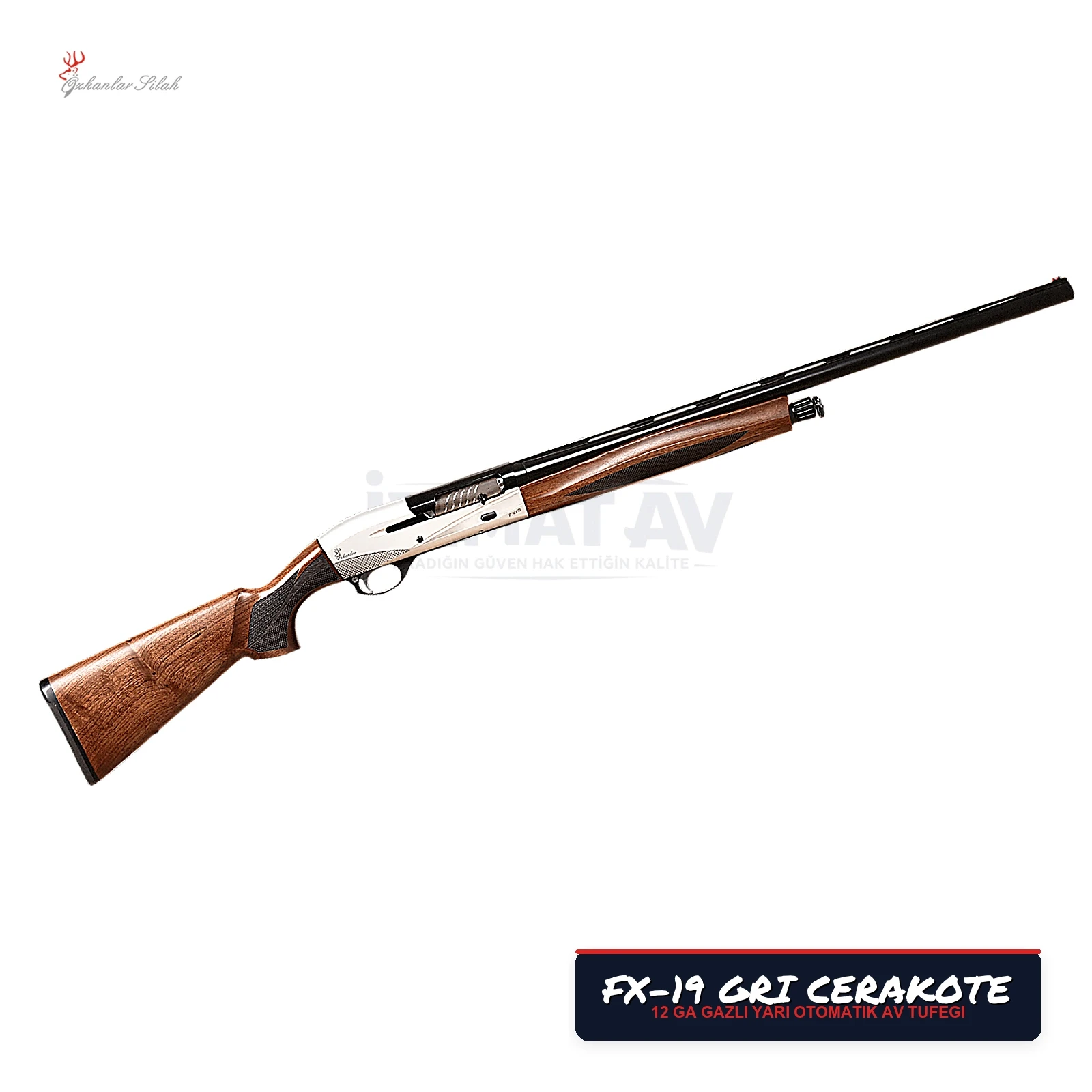 Özkanlar FX-19 Gri Cerakote Yarı Otomatik Av Tüfeği