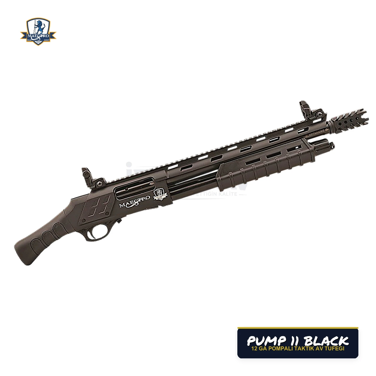 Maestro Arms Pump 11 Black POMPALI Av Tüfeği