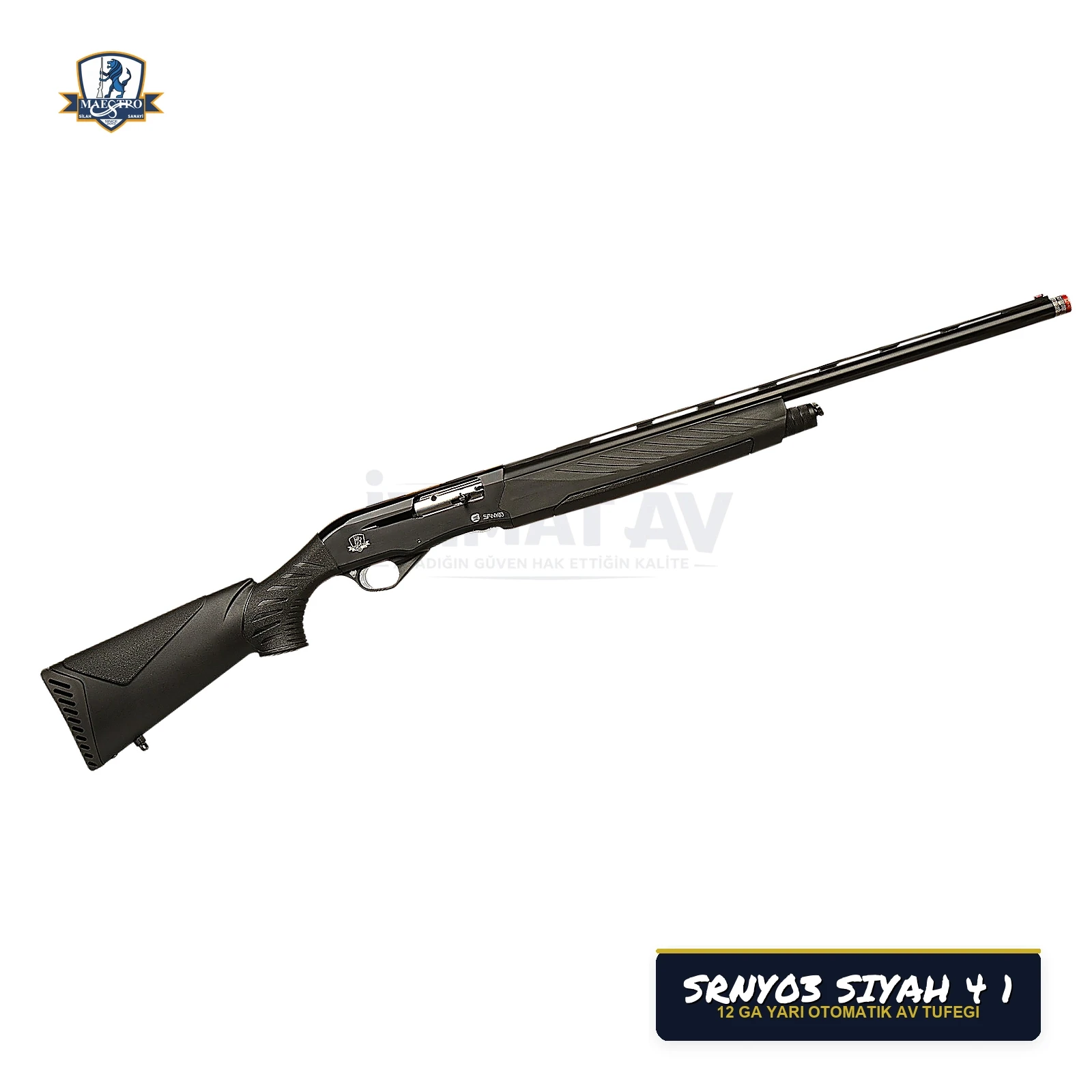 Maestro Arms Srny03 Siyah 4 1 YARI OTOMATİK Av Tüfeği