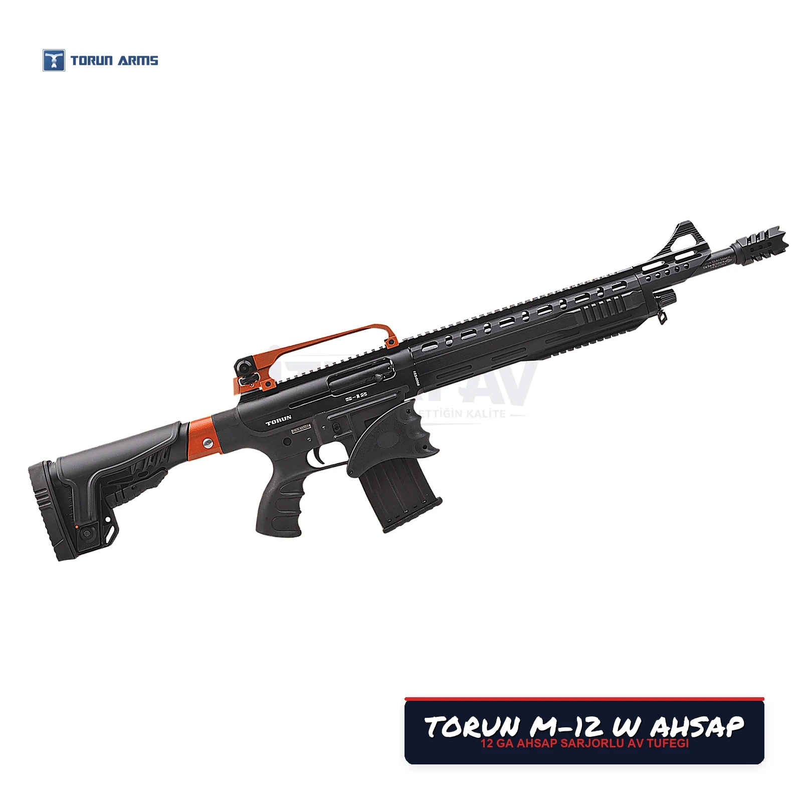 Torun Silah M-12 W Ahşap ŞARJÖRLÜ Av Tüfeği
