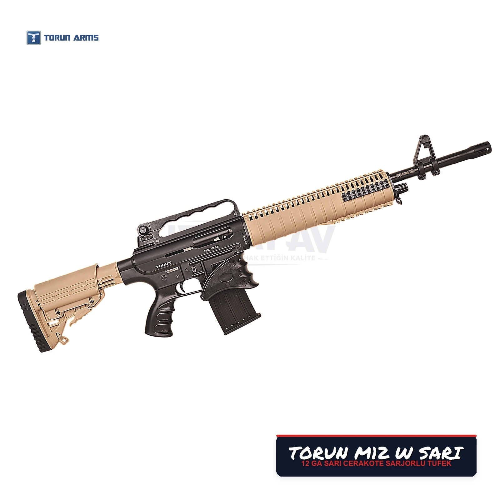 Torun Silah M12 W Sarı ŞARJÖRLÜ Av Tüfeği