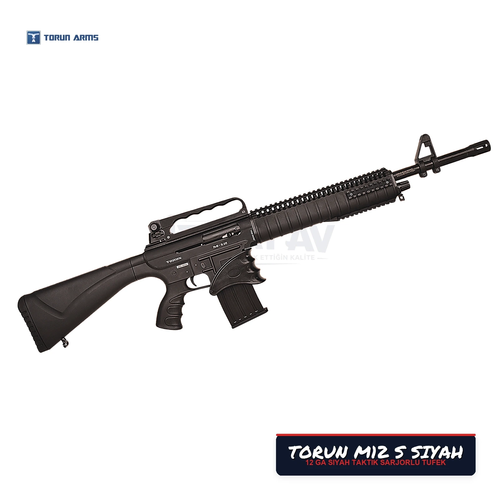 Torun Silah M12 S Siyah ŞARJÖRLÜ Av Tüfeği