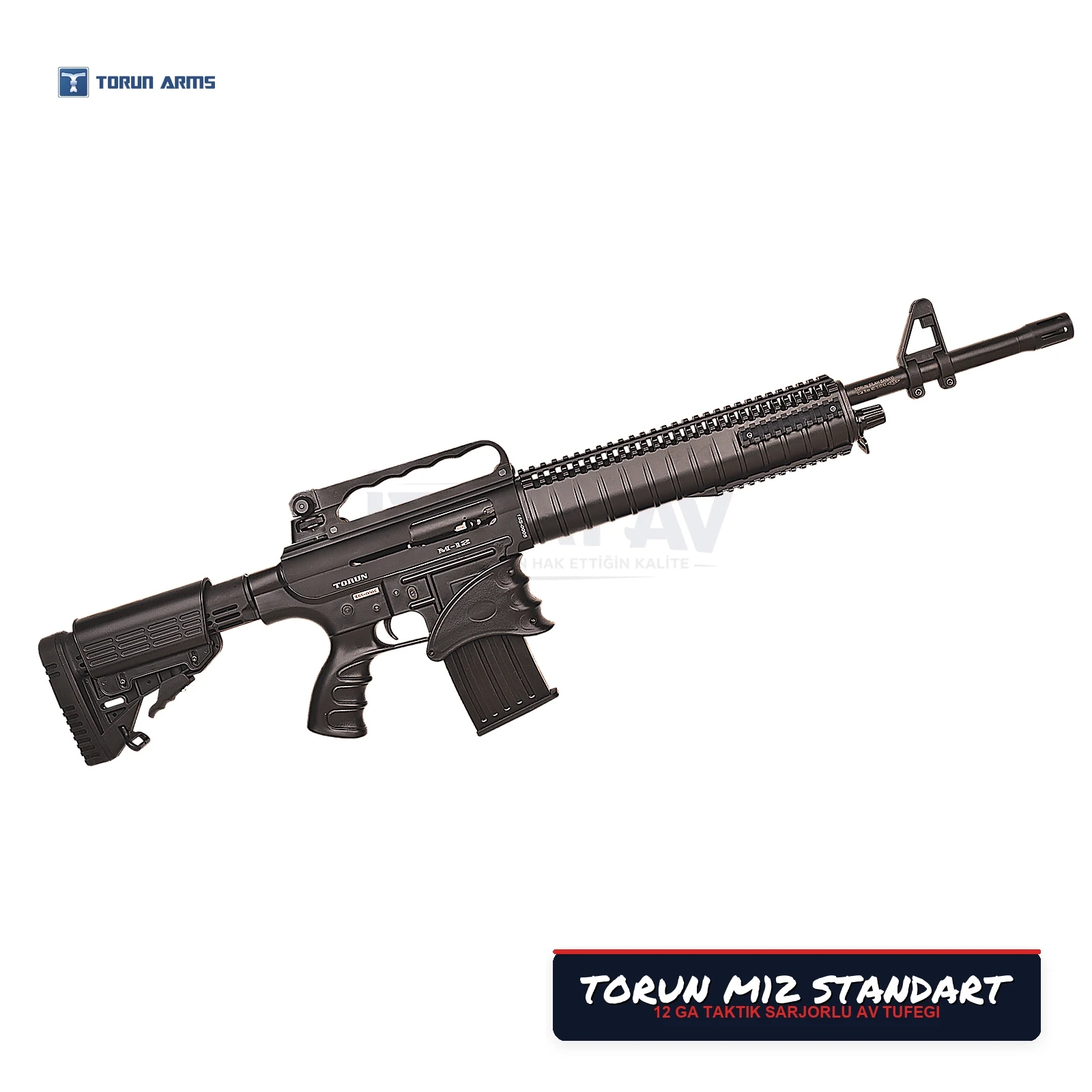 Torun Silah M12 Standart Taktik ŞARJÖRLÜ Av Tüfeği