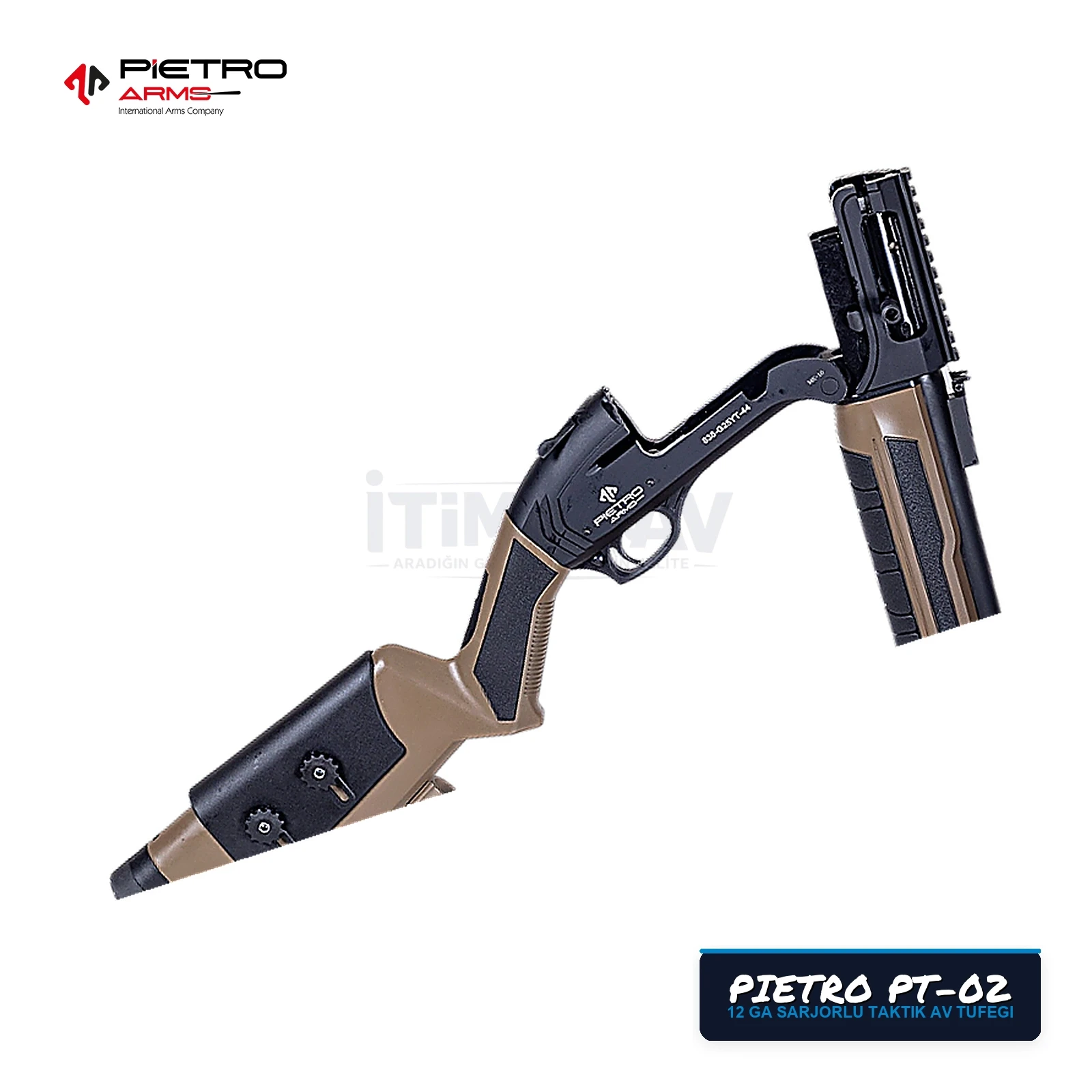 Pietro Arms PT-02 Taktik ŞARJÖRLÜ Av Tüfeği