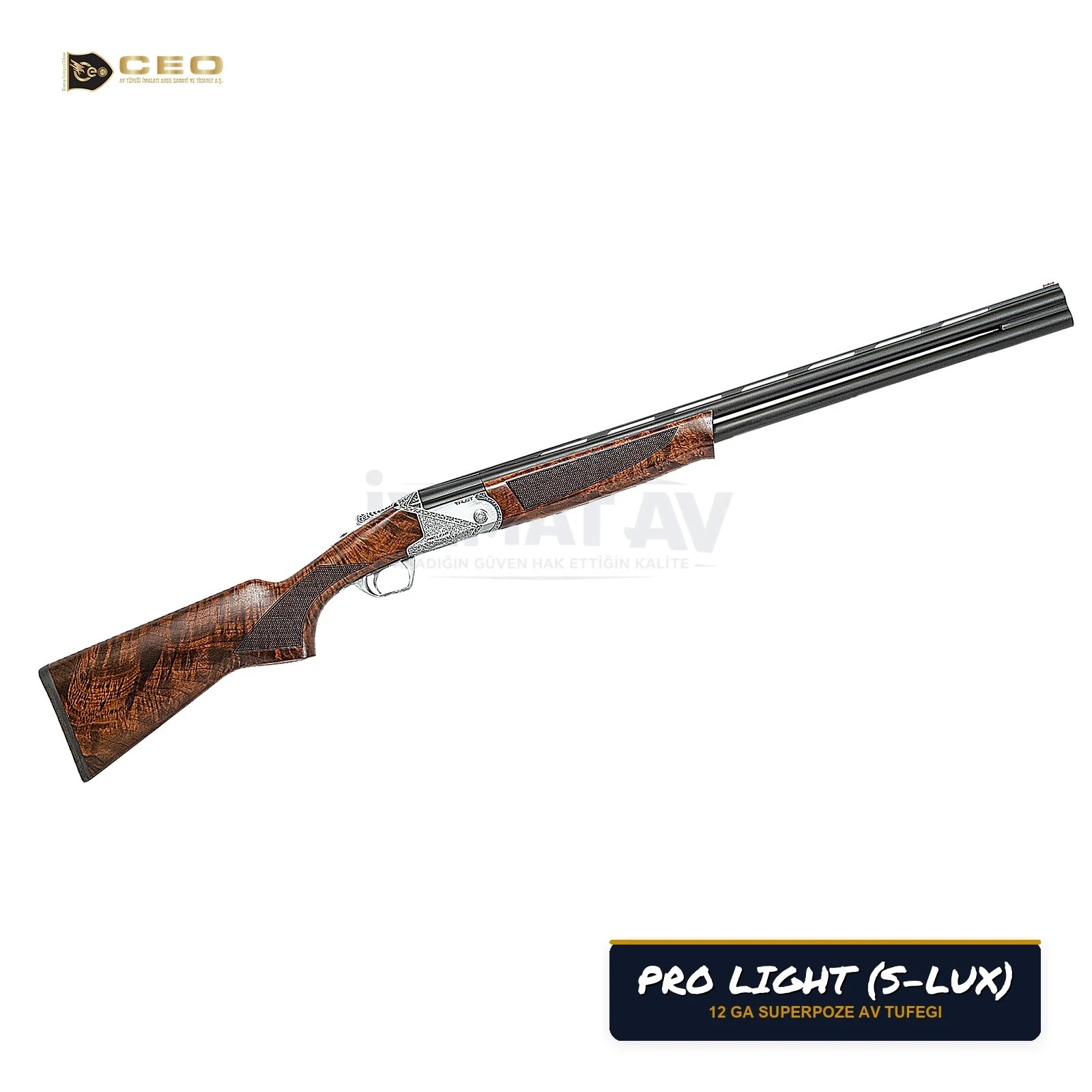 CEO Arms PRO LIGHT S-Lux 12 Kalibre Süperpoze Av Tüfeği