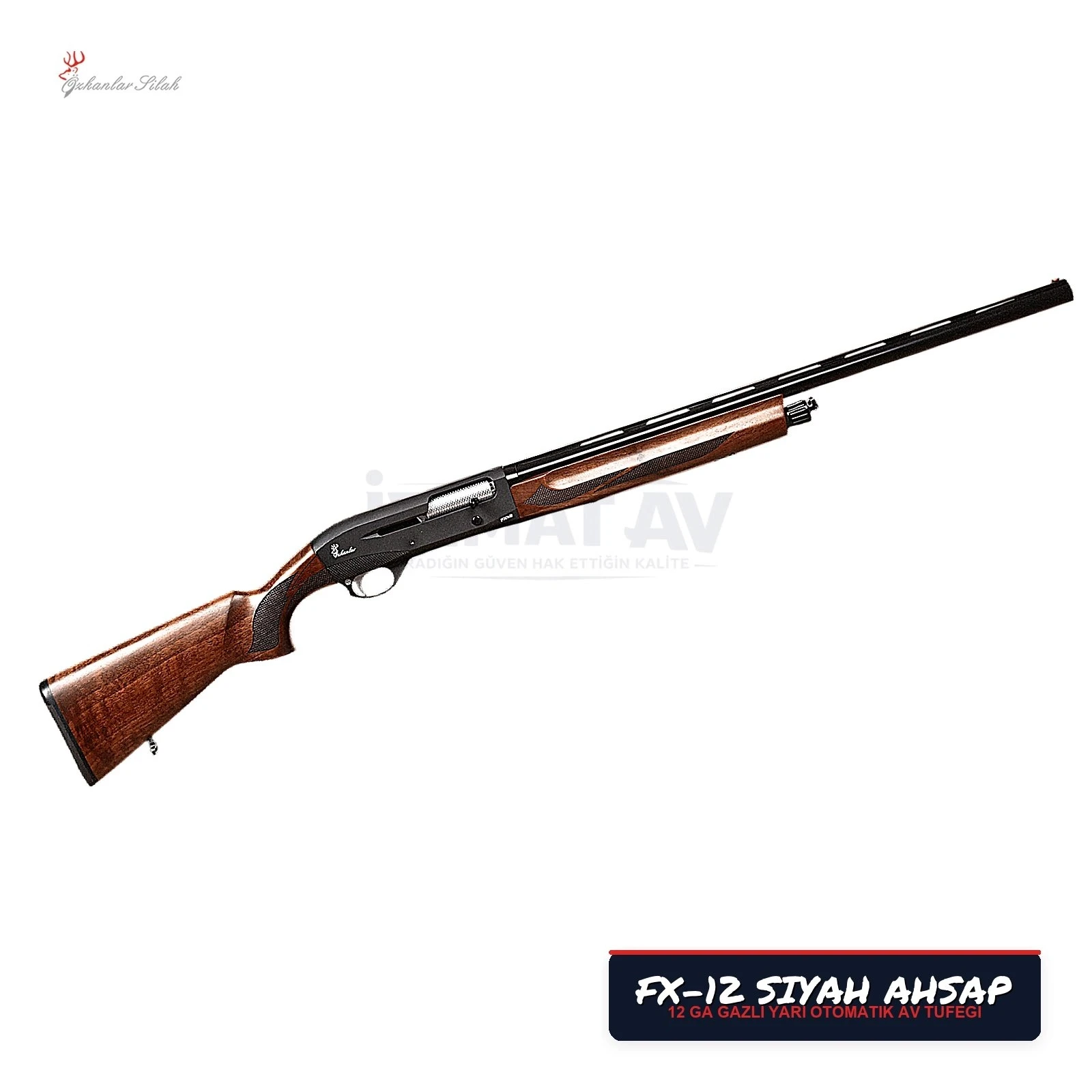 Özkanlar FX-12 Siyah Ahşap 12 Kalibre Yarı Otomatik Av Tüfeği