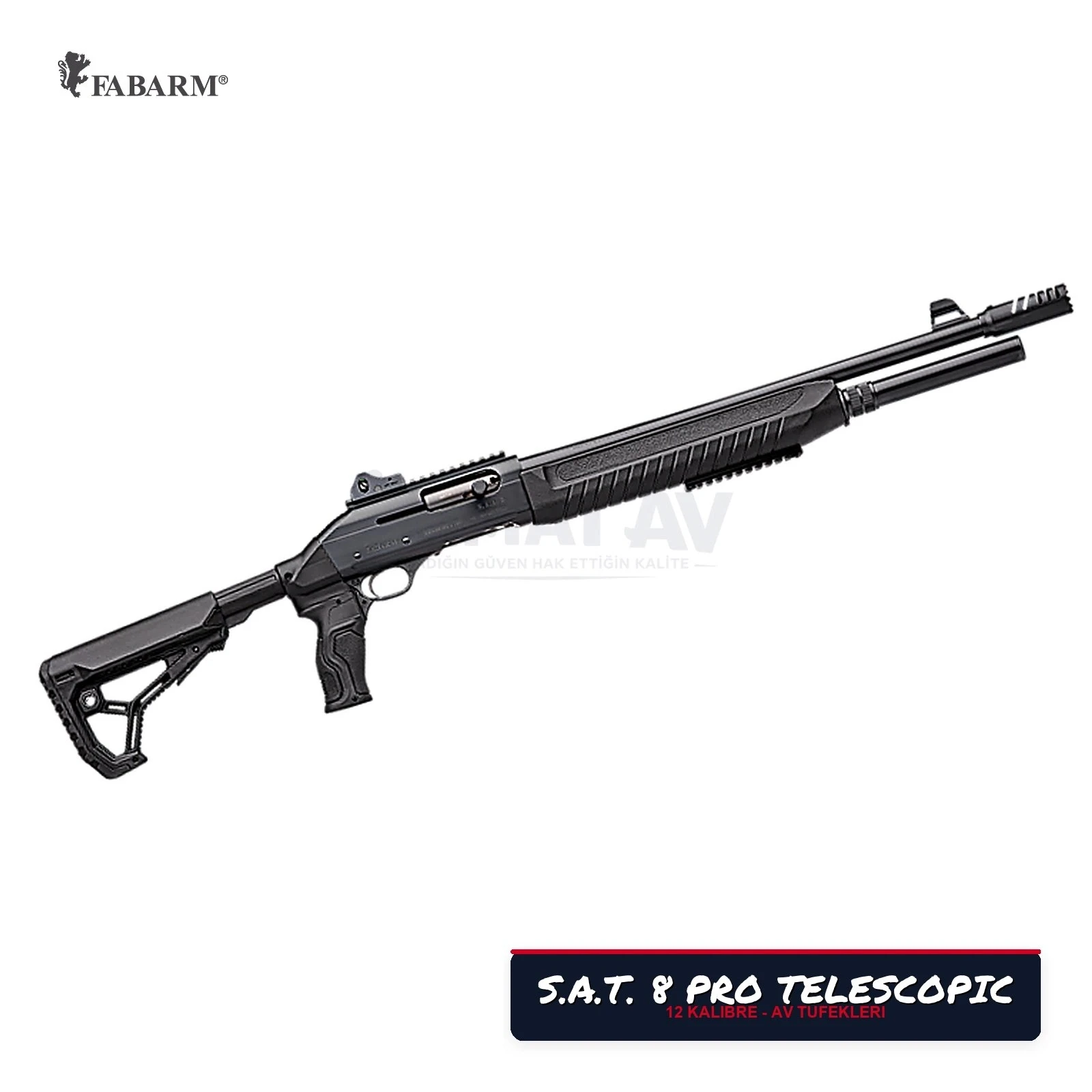 FABARM S.A.T. 8 PRO TELESCOPIC YARI OTOMATİK AV TÜFEĞİ