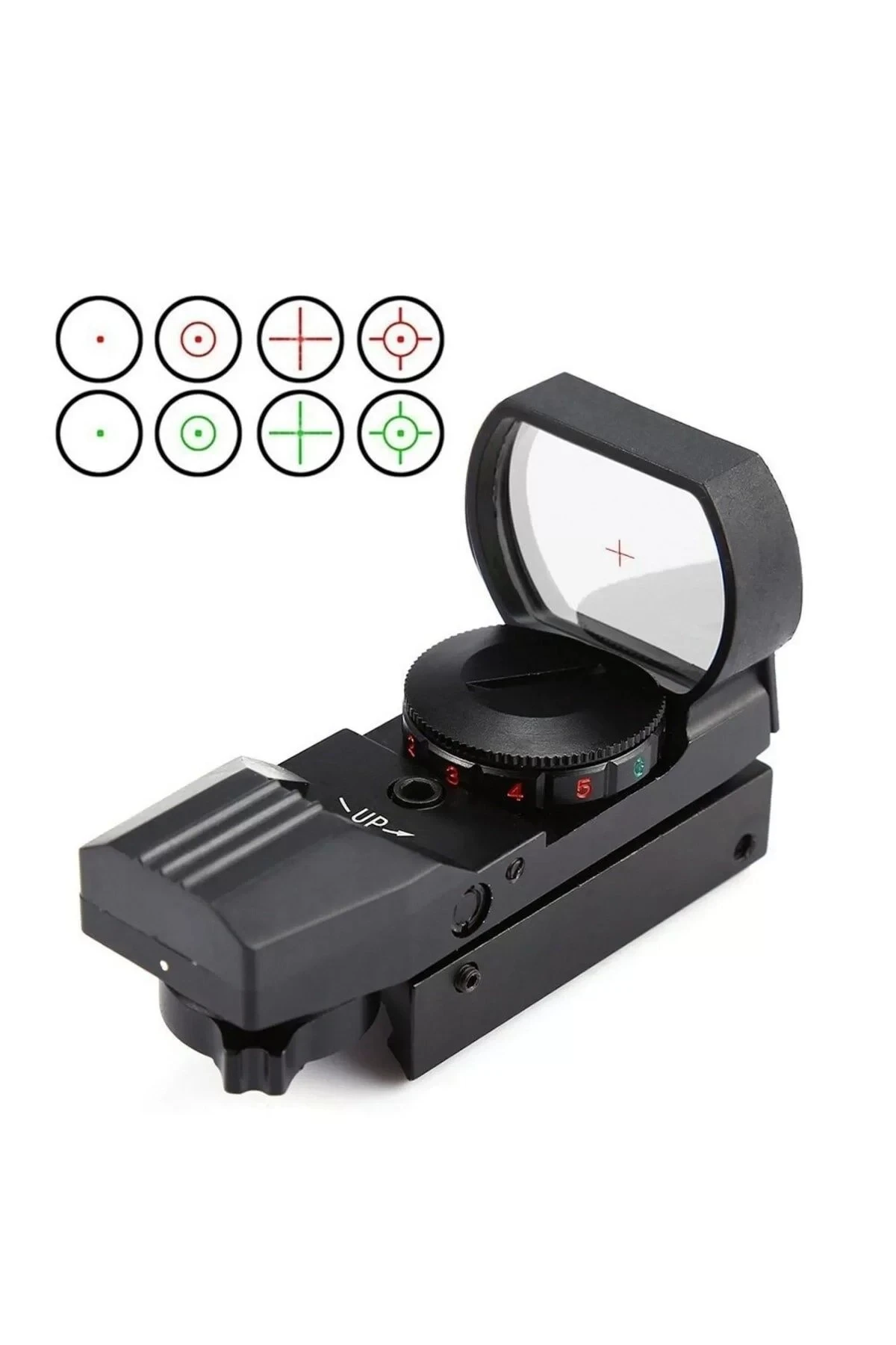 Comet Reddot (RD030) 22 mm Taktik Nişangah - Kırmızı & Yeşil Aydınlatmalı