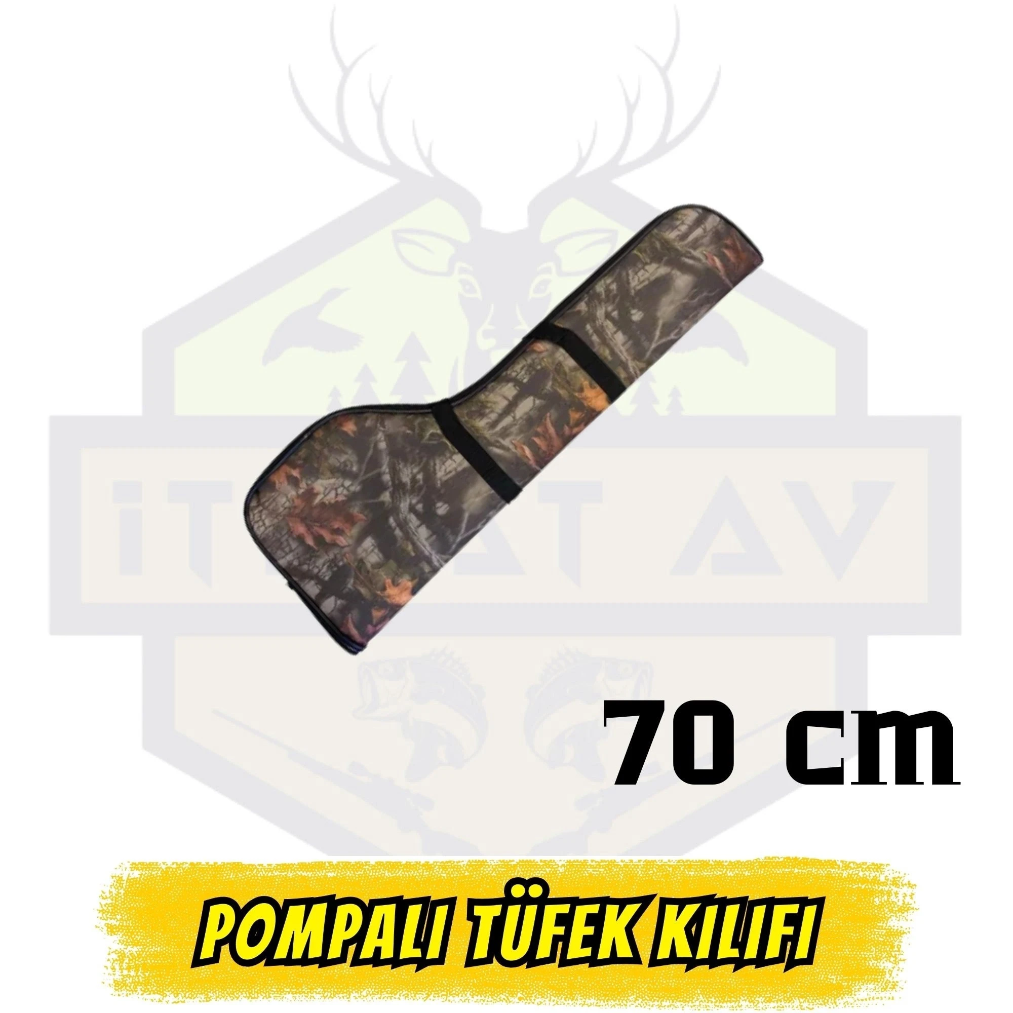 Taktik Pompalı Tüfek Kılıfı 70 cm - Kısa Boy Shotgun Taşıma Çantası