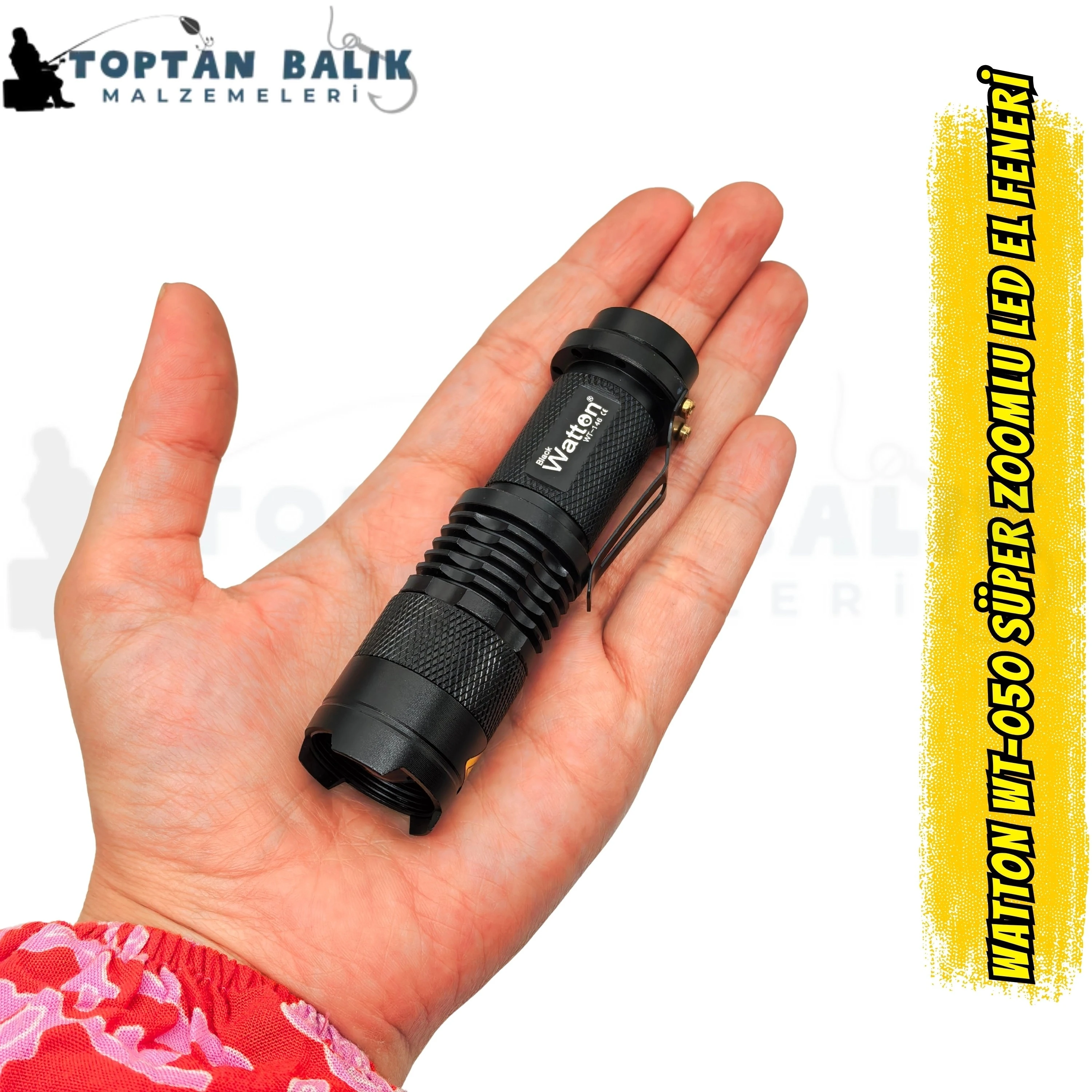 Watton WT-146 Mini Güçlü LED El Feneri